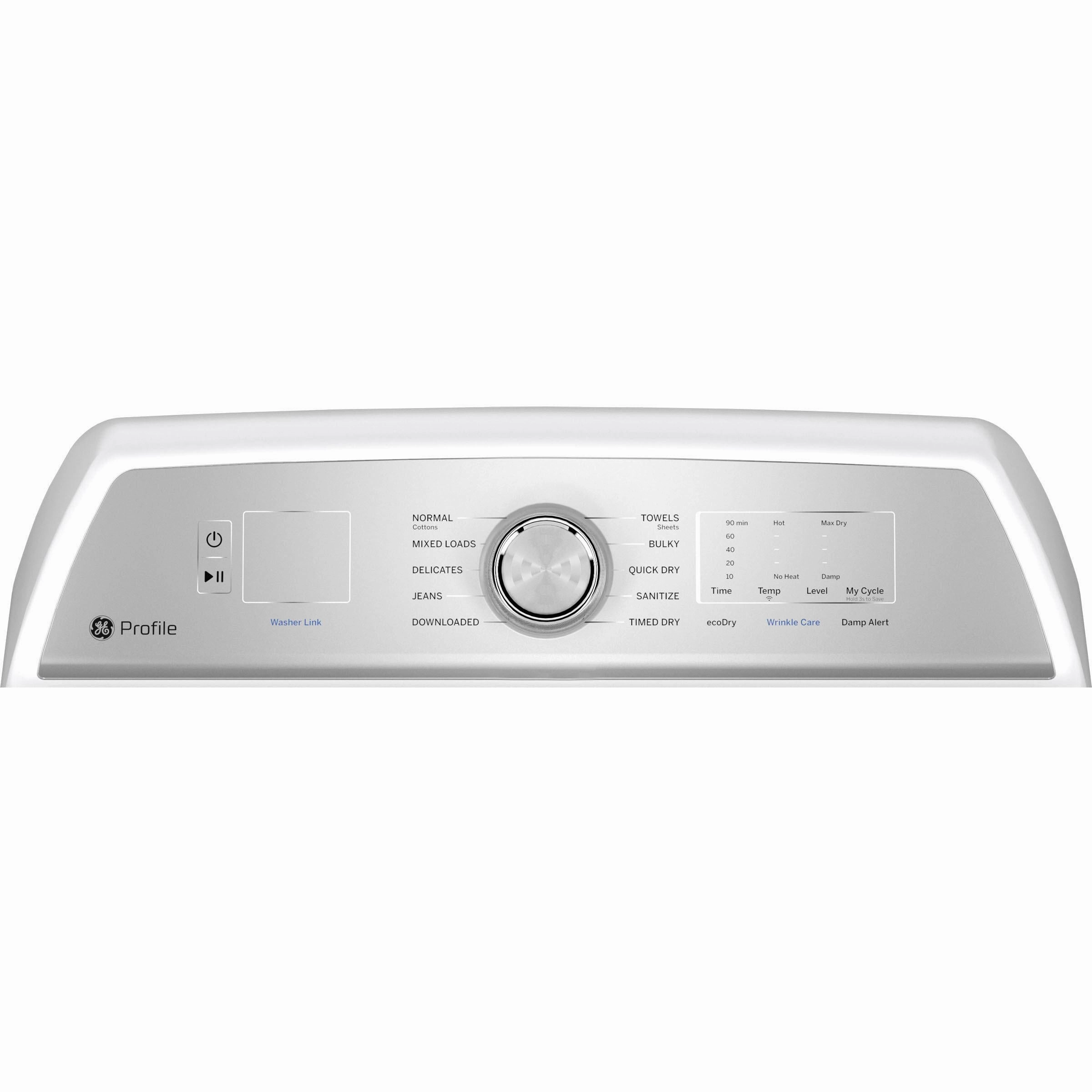 GE Profile 7.4 cu. ft. Electric Dryer with Wi-Fi PTD60EBMRWS