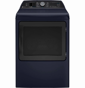 GE Profile Sapphire Blue Smart Electric Dryer with Fabric Refresh (7.3 Cu. Ft)- PTD90EBMTRS