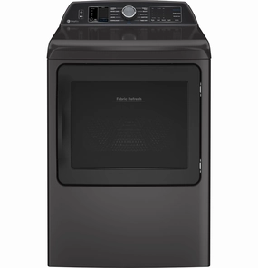 GE Profile(TM) ENERGY STAR(R) 7.3 cu. ft. Capacity Smart Electric Dryer with Fabric Refresh - (PTD90EBPTDG)