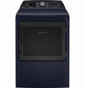 GE Profile(TM) ENERGY STAR(R) 7.3 cu. ft. Capacity Smart Electric Dryer with Fabric Refresh - (PTD90EBPTRS)
