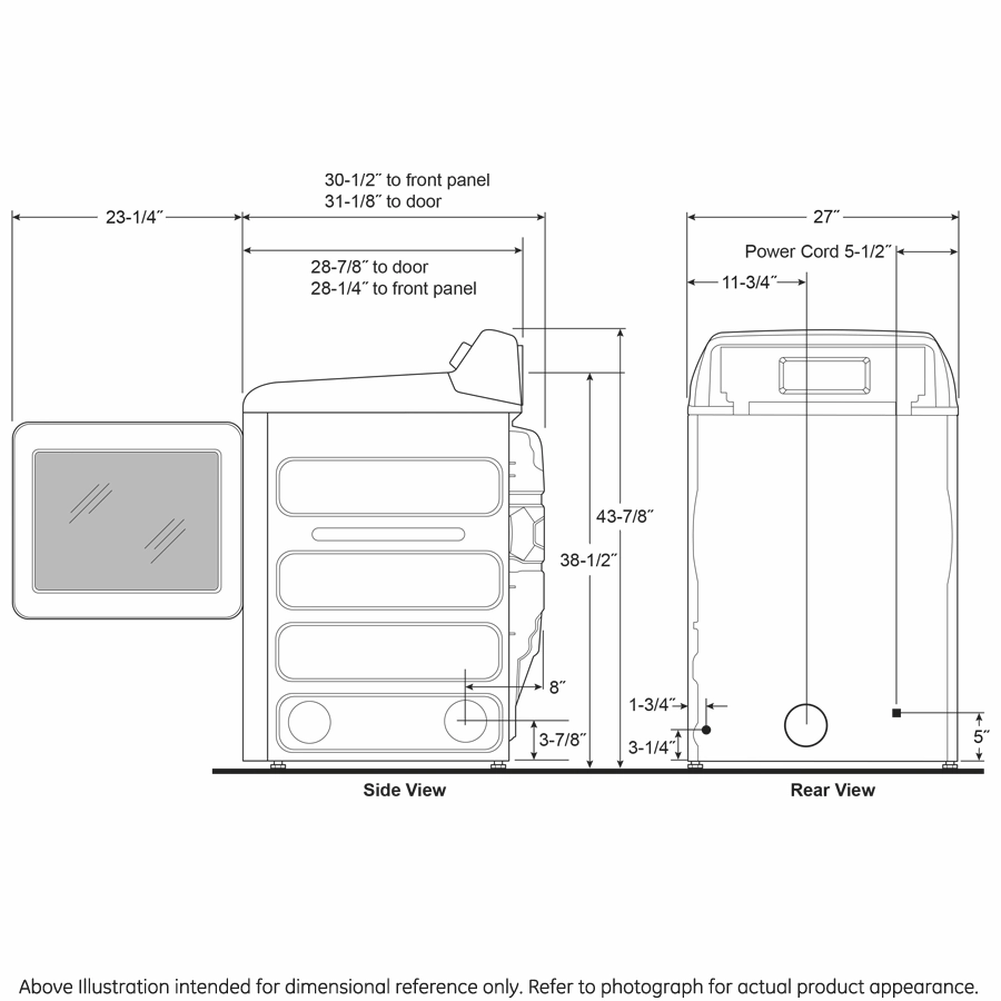 GE Profile(TM) ENERGY STAR(R) 7.4 cu. ft. Capacity aluminized alloy drum Gas Dryer with Sanitize Cycle and Sensor Dry - (PTD60GBSRWS)