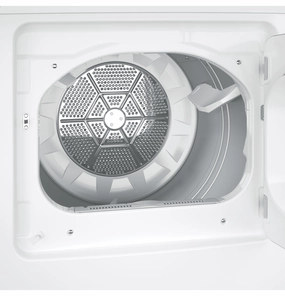 GE(R) 6.2 cu. ft. Capacity aluminized alloy drum Electric Dryer - (GTX33EASKWW)
