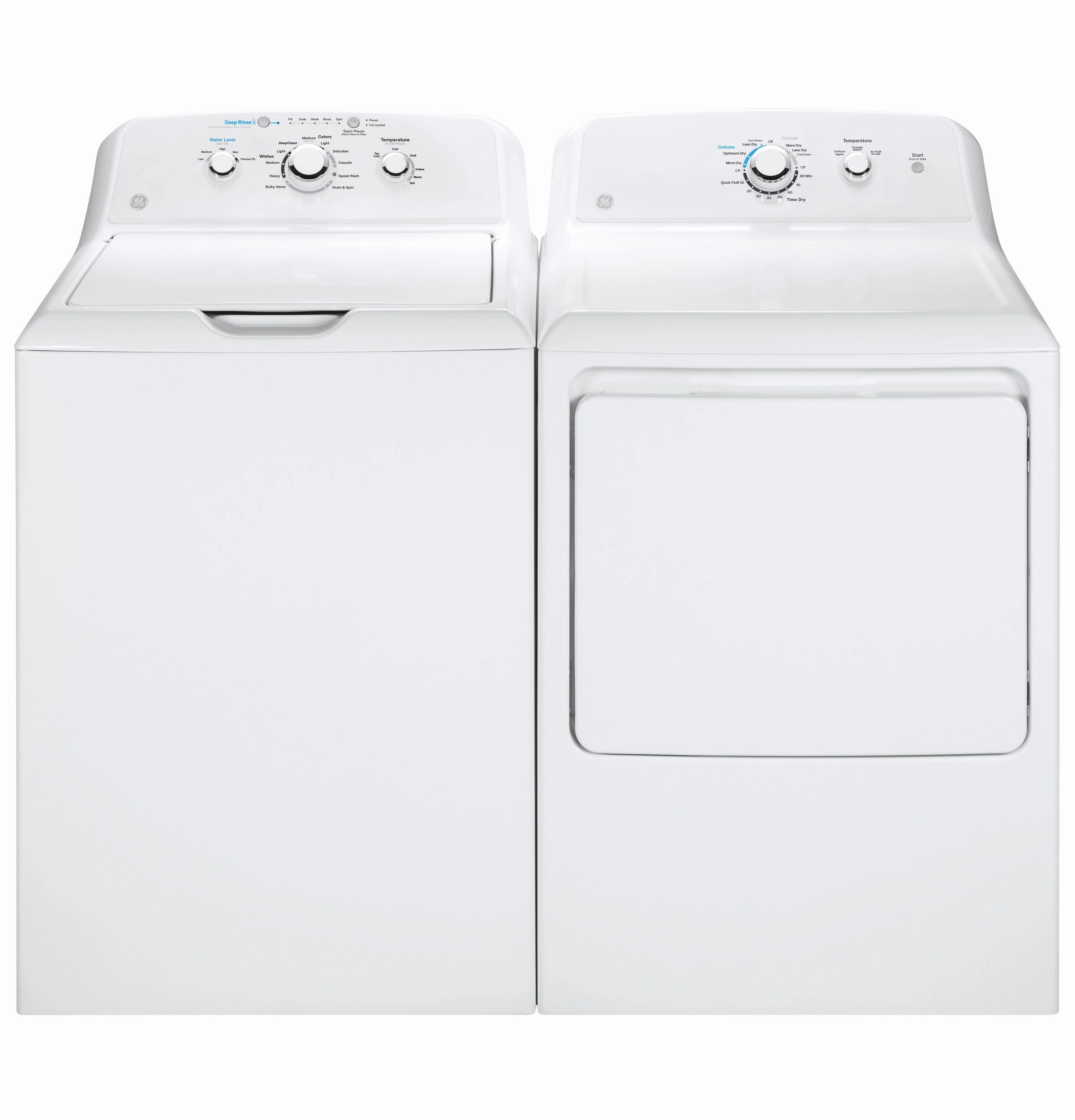 GE(R) 7.2 cu. ft. Capacity aluminized alloy drum Electric Dryer - (GTD33EASKWW)