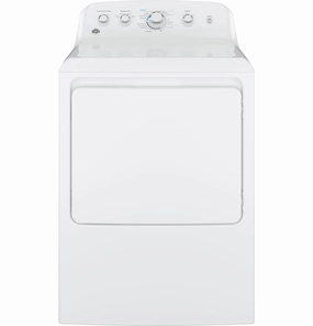 GE(R) 7.2 cu. ft. Capacity aluminized alloy drum Electric Dryer - (GTD42EASJWW)