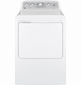 GE(R) 7.2 cu. ft. Capacity aluminized alloy drum Electric Dryer with Sensor Dry - (GTD45EASJWS)