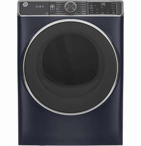 GE(R) ENERGY STAR(R) 7.8 cu. ft. Capacity Smart Front Load Electric Dryer with Steam and Sanitize Cycle - (GFD85ESPNRS)