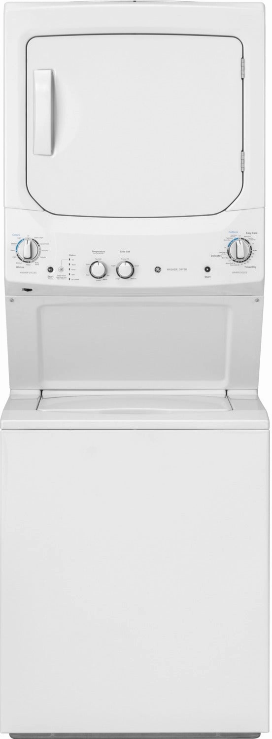 GE White Electric Laundry Centre - GUD24ESMMWW