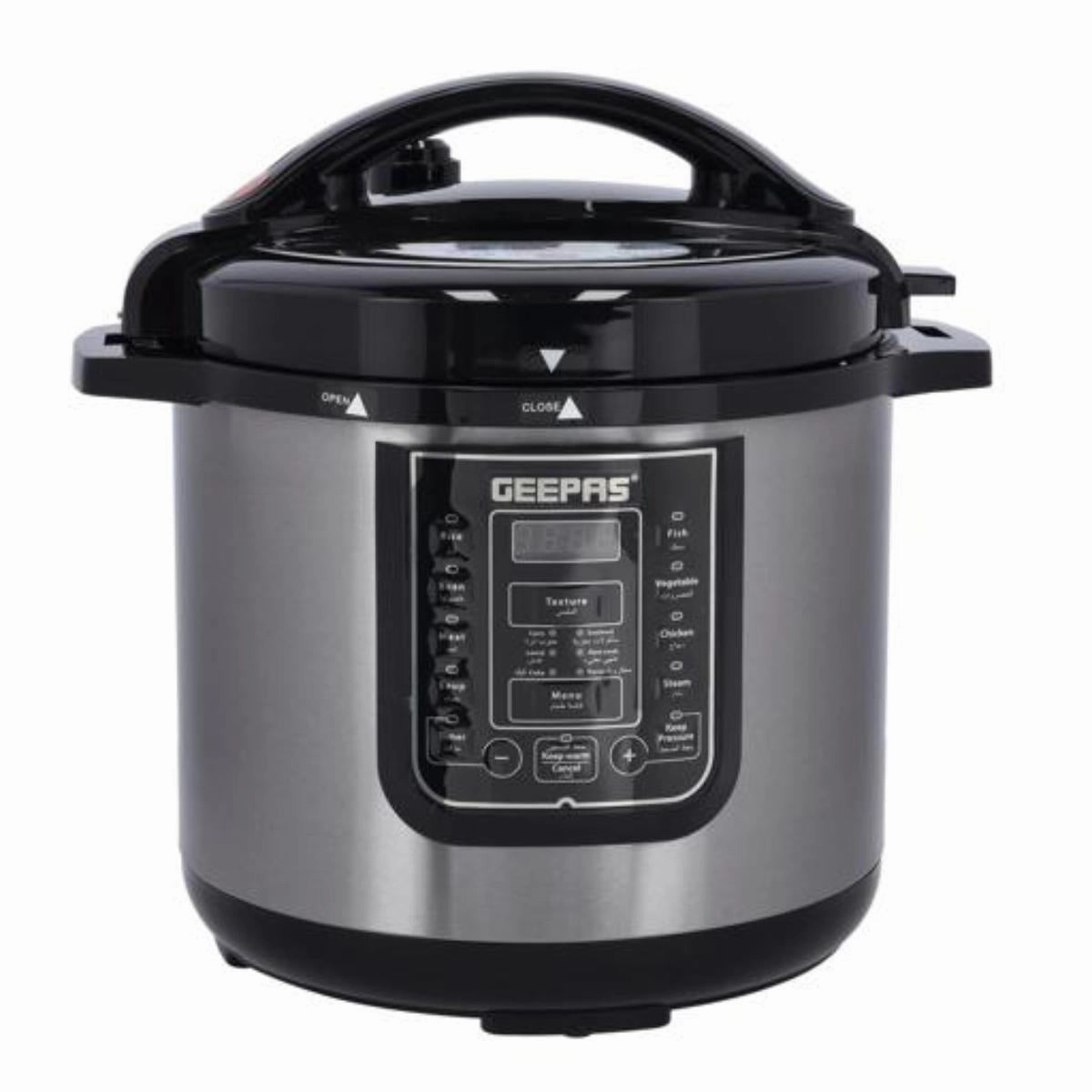 Geepas Multi Cooker/12L/14Prgrms/Led Dsply 1X1