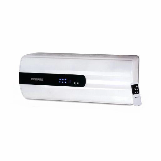 Geepas Ptc Ceramic Wall Heater/Remote/2Heat 1X4
