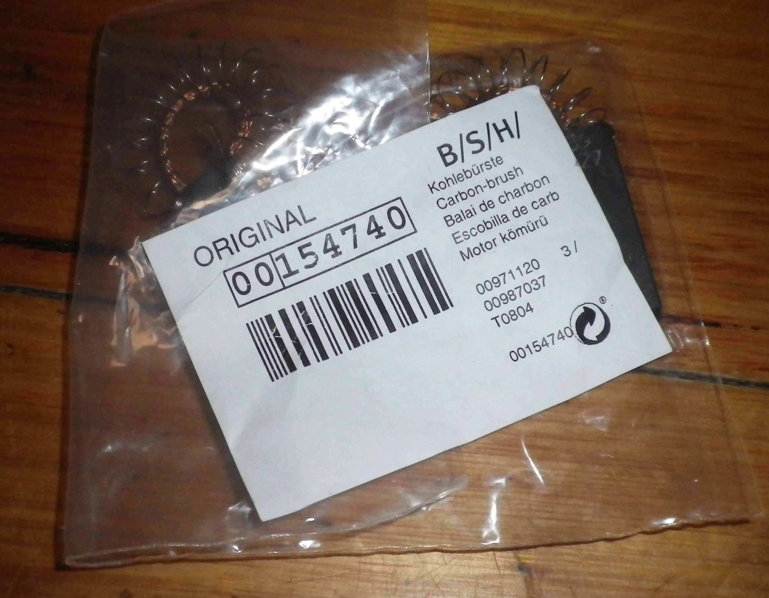 Genuine Bosch Carbon Motor Brushes 5mmX12mm - Part # 154740