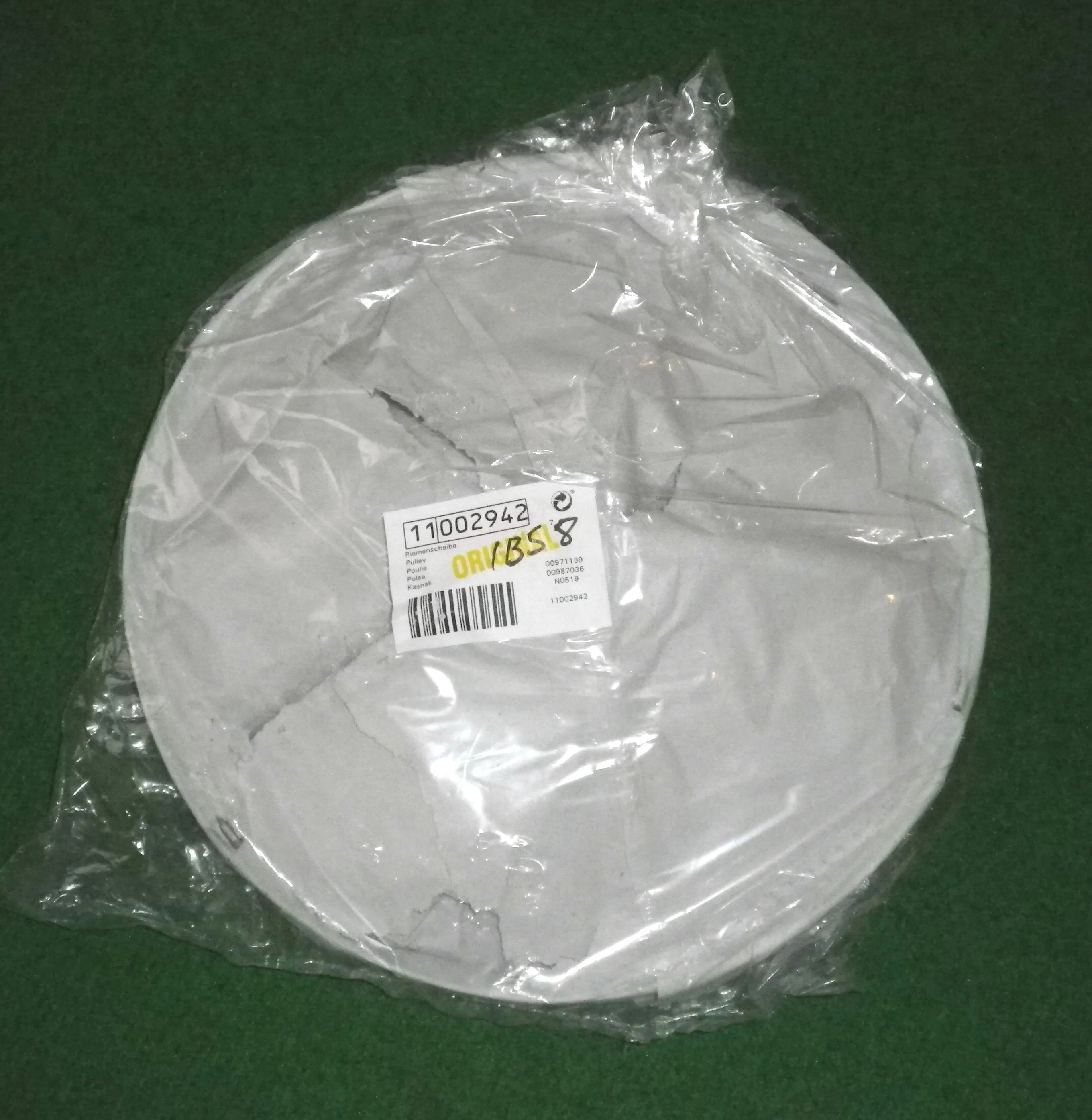 Genuine Bosch Maxx Front Loader Drum Pulley - Part # 11002942