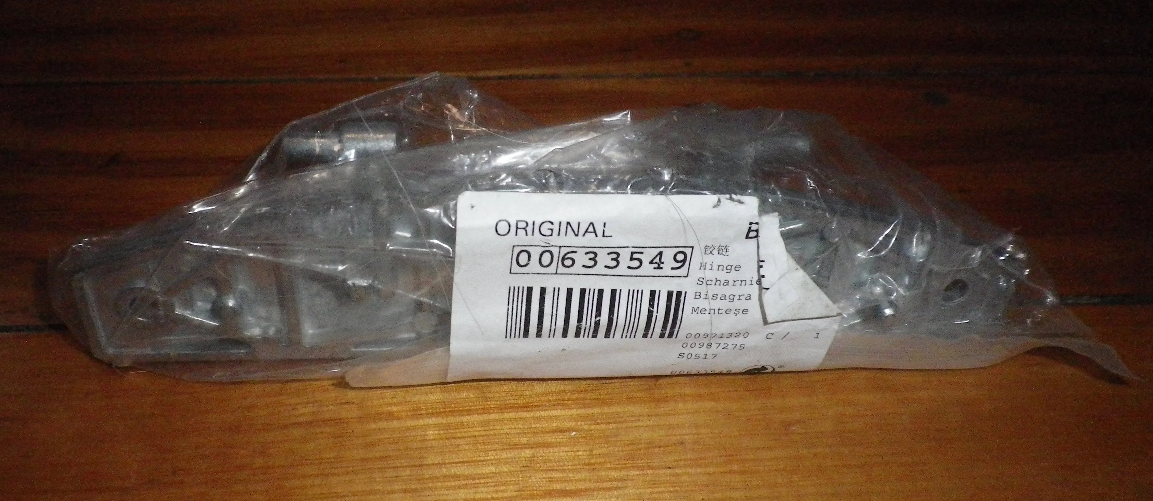 Genuine Bosch WAT24261AU Front Loader Door Hinge - Part # 633549, 00633549