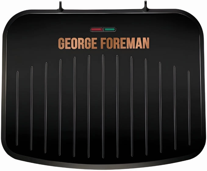 George Forman Fit Copper Grill Medium, 1630Watts, Stainless Steel