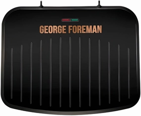 George Forman Fit Copper Grill Medium, 1630Watts, Stainless Steel