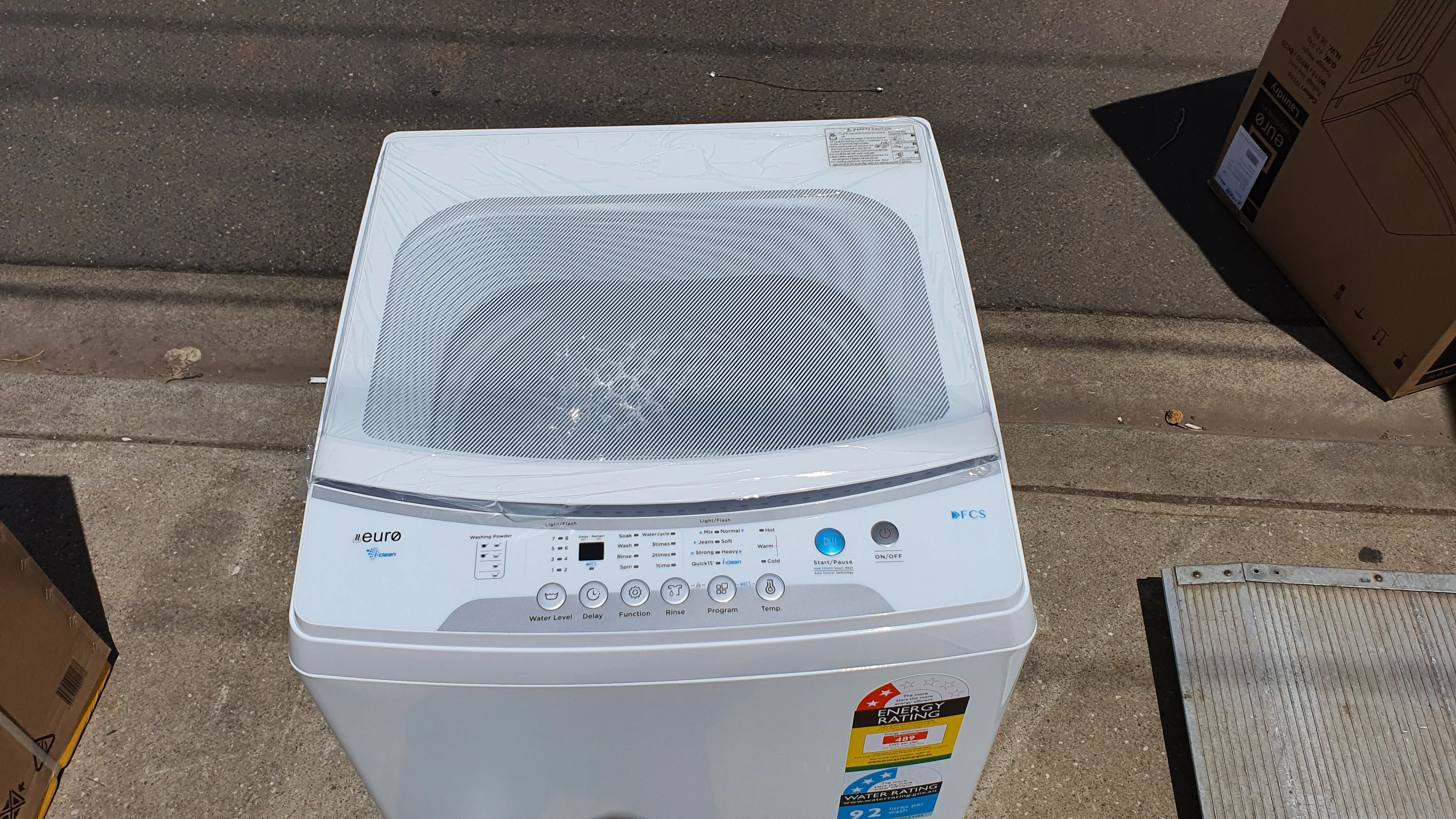 *Great Price* [Brand New] Euro ETL7KWH 7kg Top Loader - 3 Years Warranty