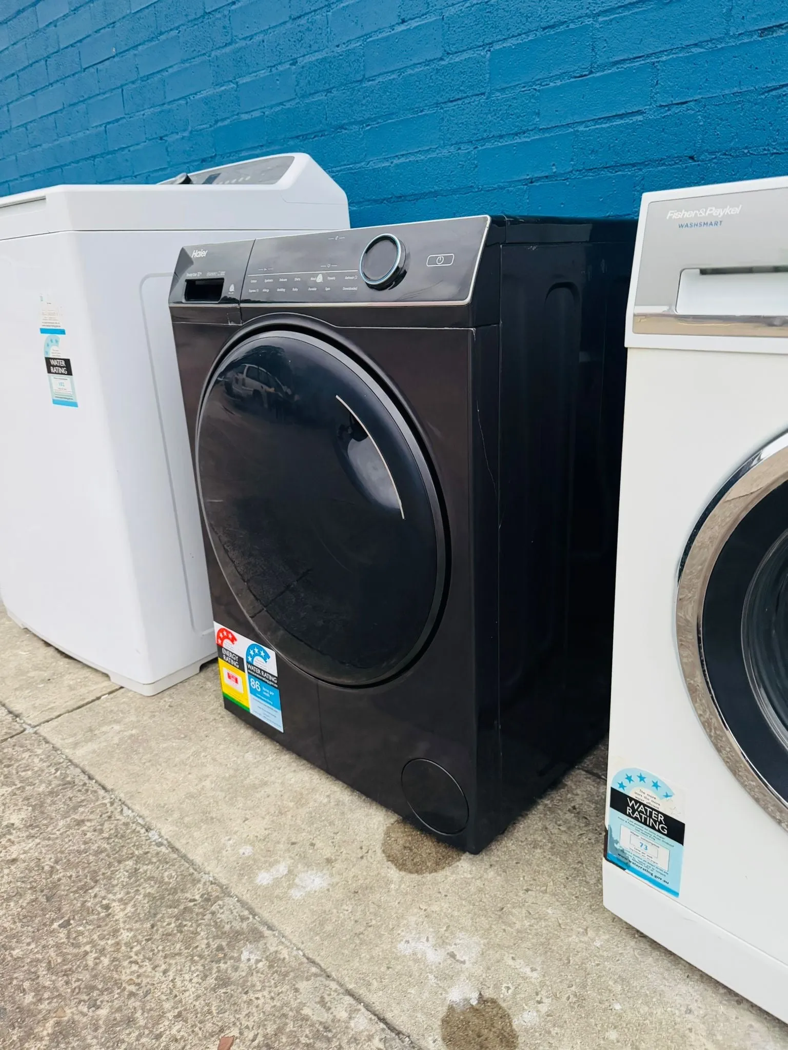 **HAIER 10KGS FRONT LOADER WASHING MACHINE**
