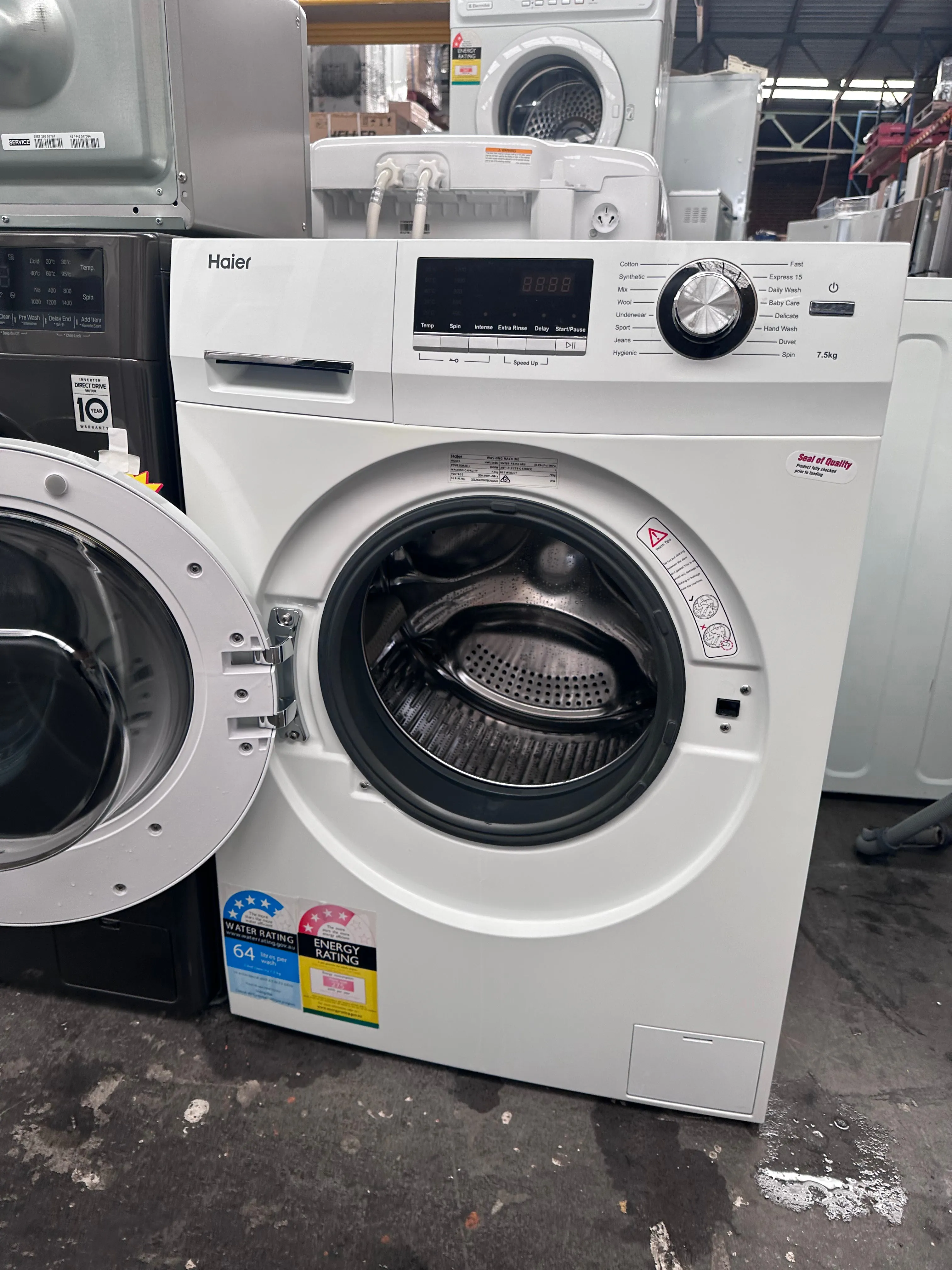 Haier 7.5kg Front Loader [Refurbished]