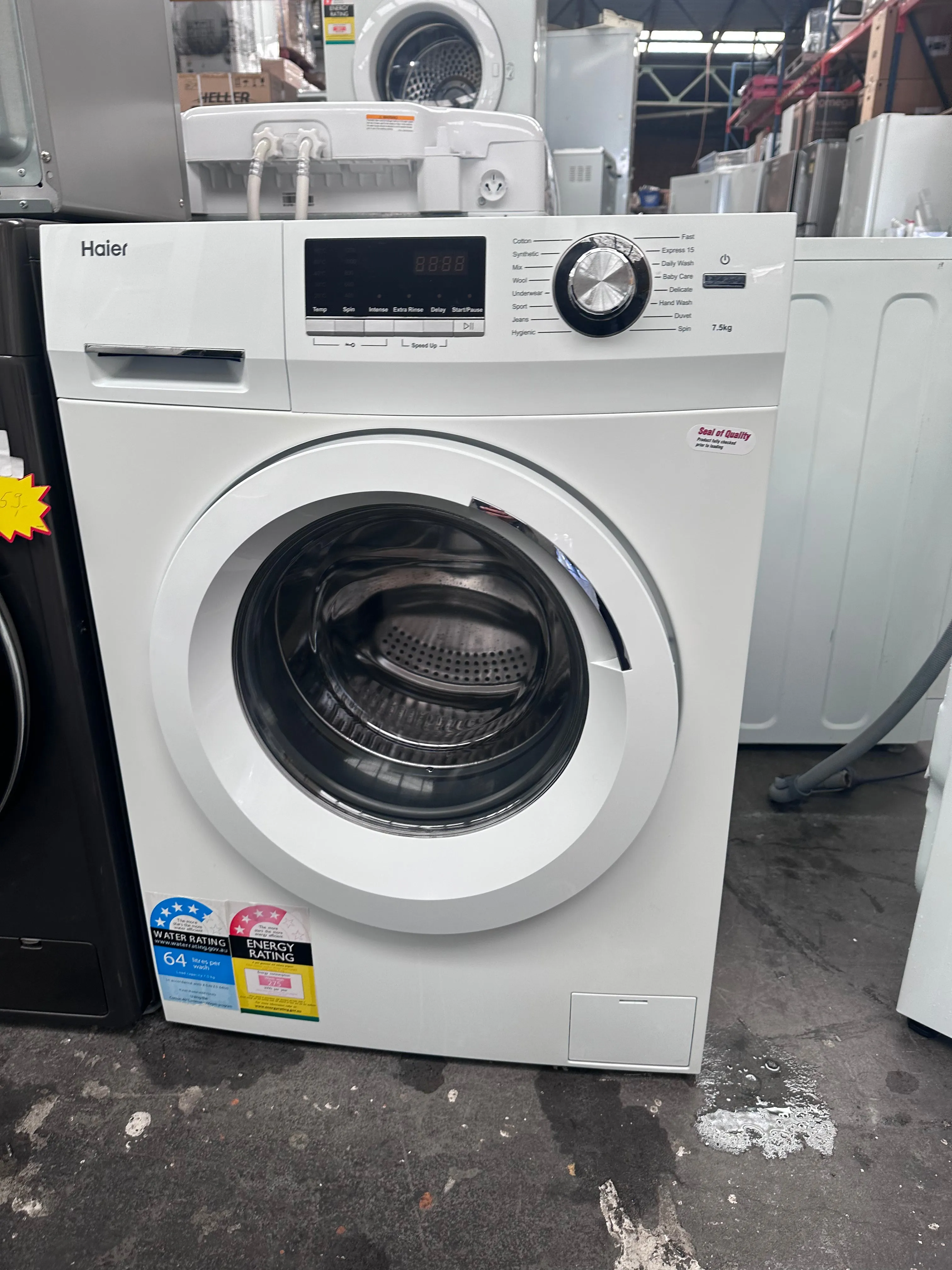 Haier 7.5kg Front Loader [Refurbished]
