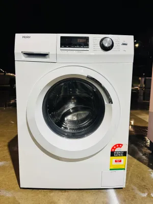 **HAIER 7.5KGS FRONT LOADER WASHING MACHINE**