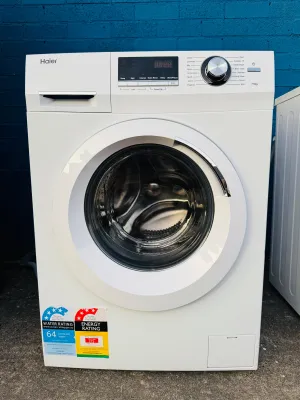 **HAIER 7.5KGS FRONT LOADER WASHING MACHINE**