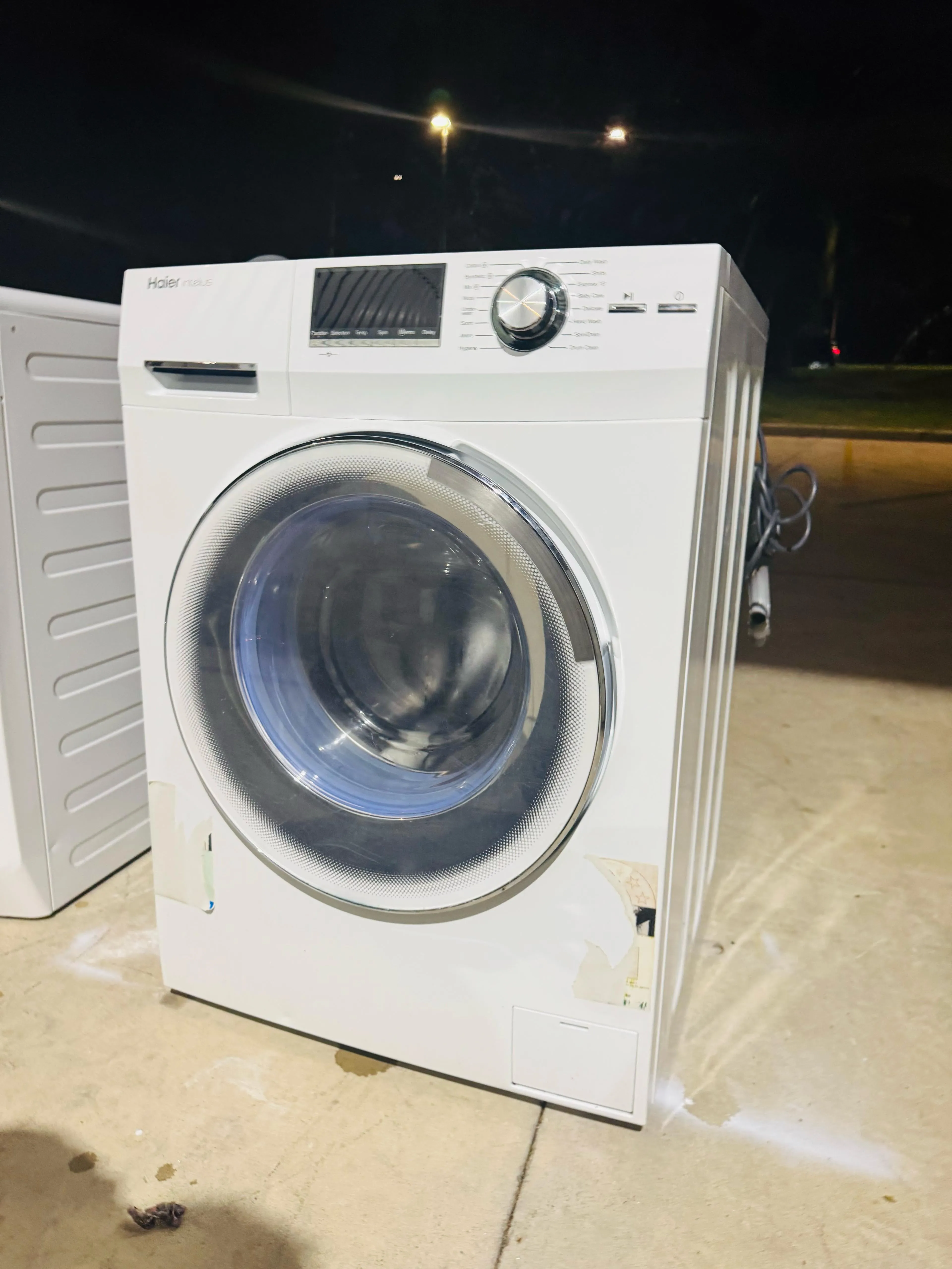 **HAIER 8.5KGS FRONT LOADER WASHING MACHINE**