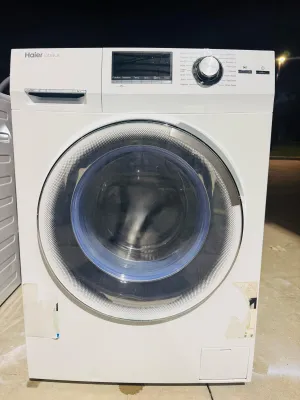 **HAIER 8.5KGS FRONT LOADER WASHING MACHINE**