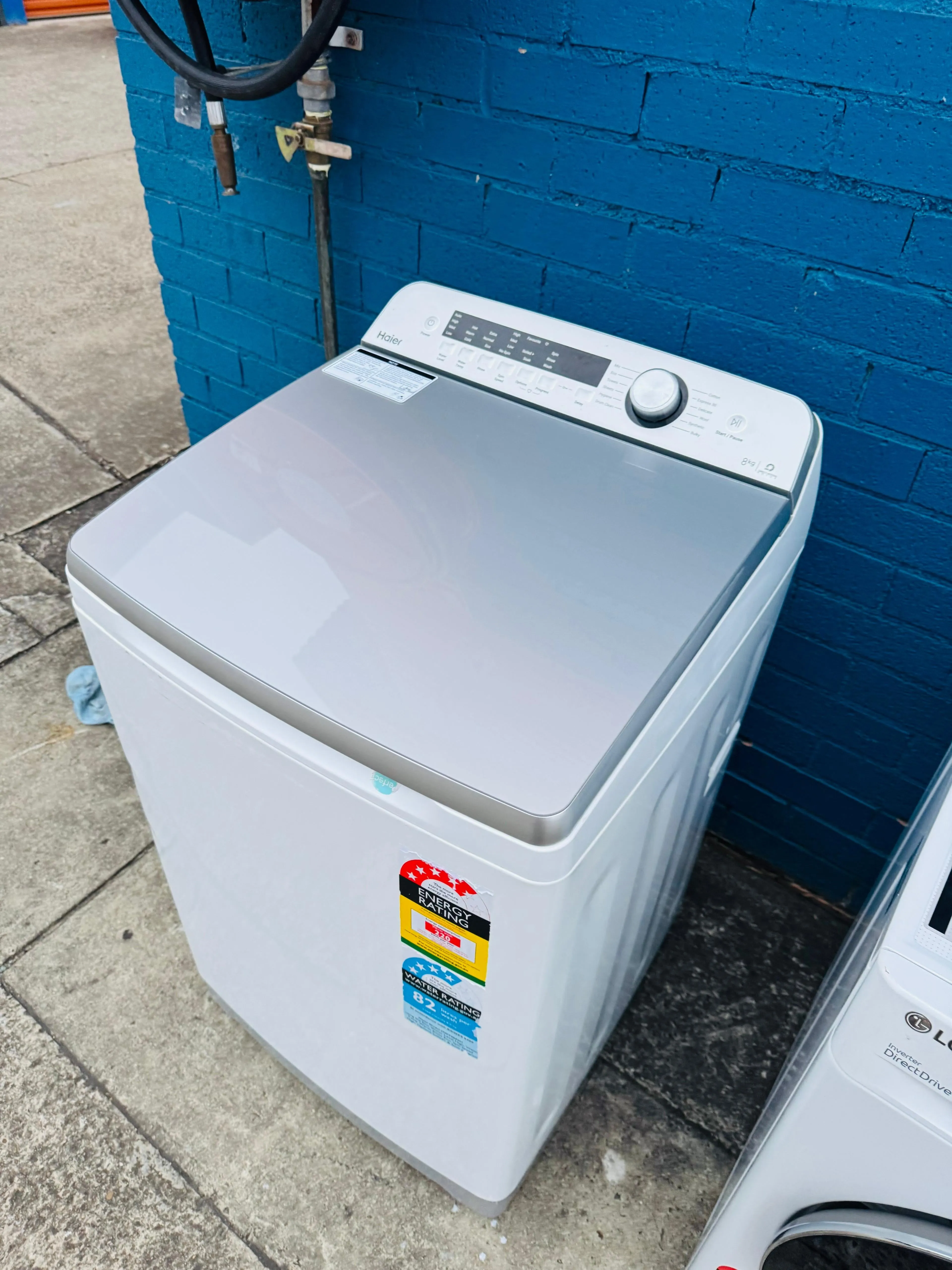 **HAIER 8KGS TOP LOADER WASHING MACHINE**