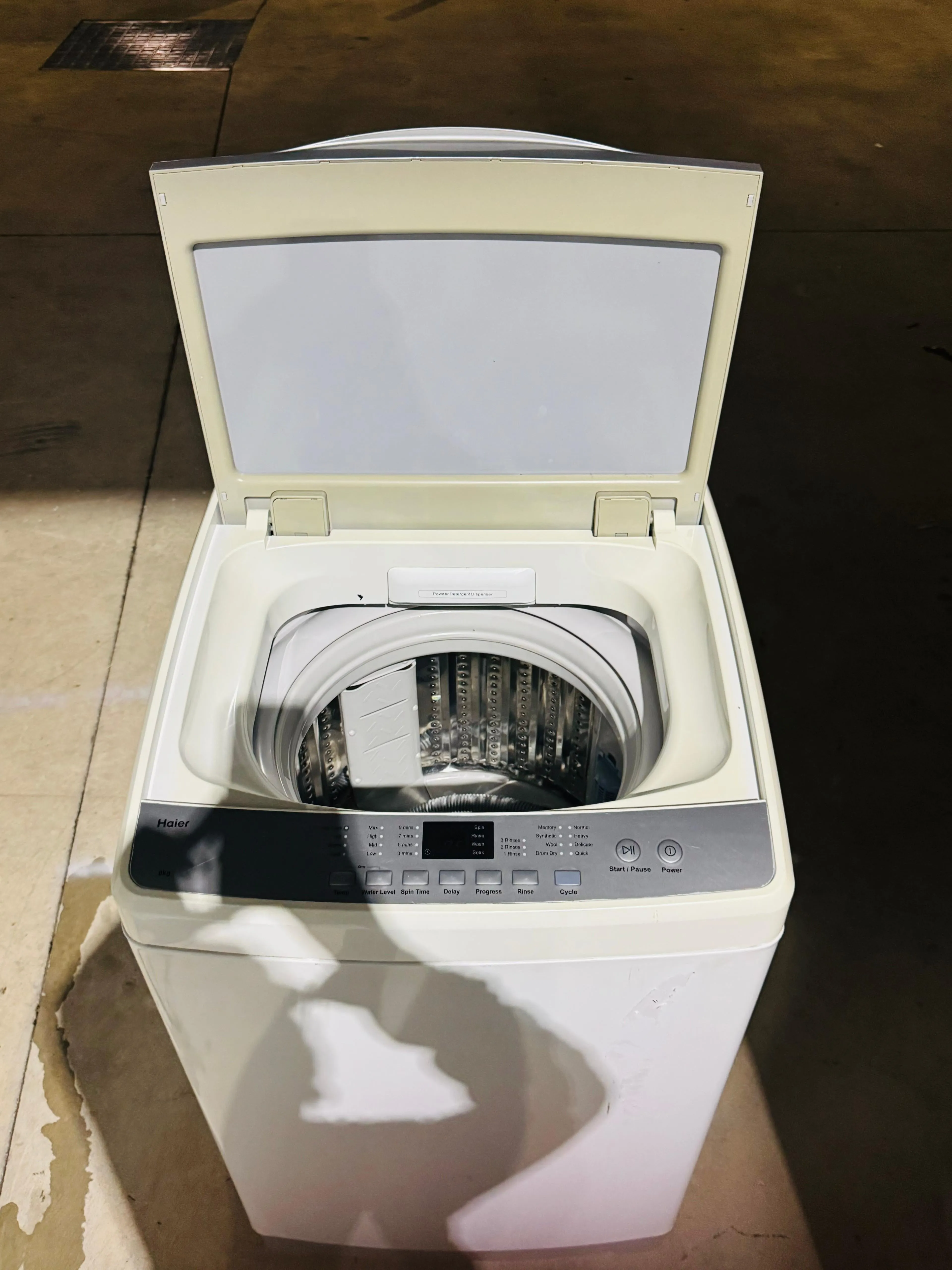 **HAIER 8KGS TOP LOADER WASHING MACHINE**