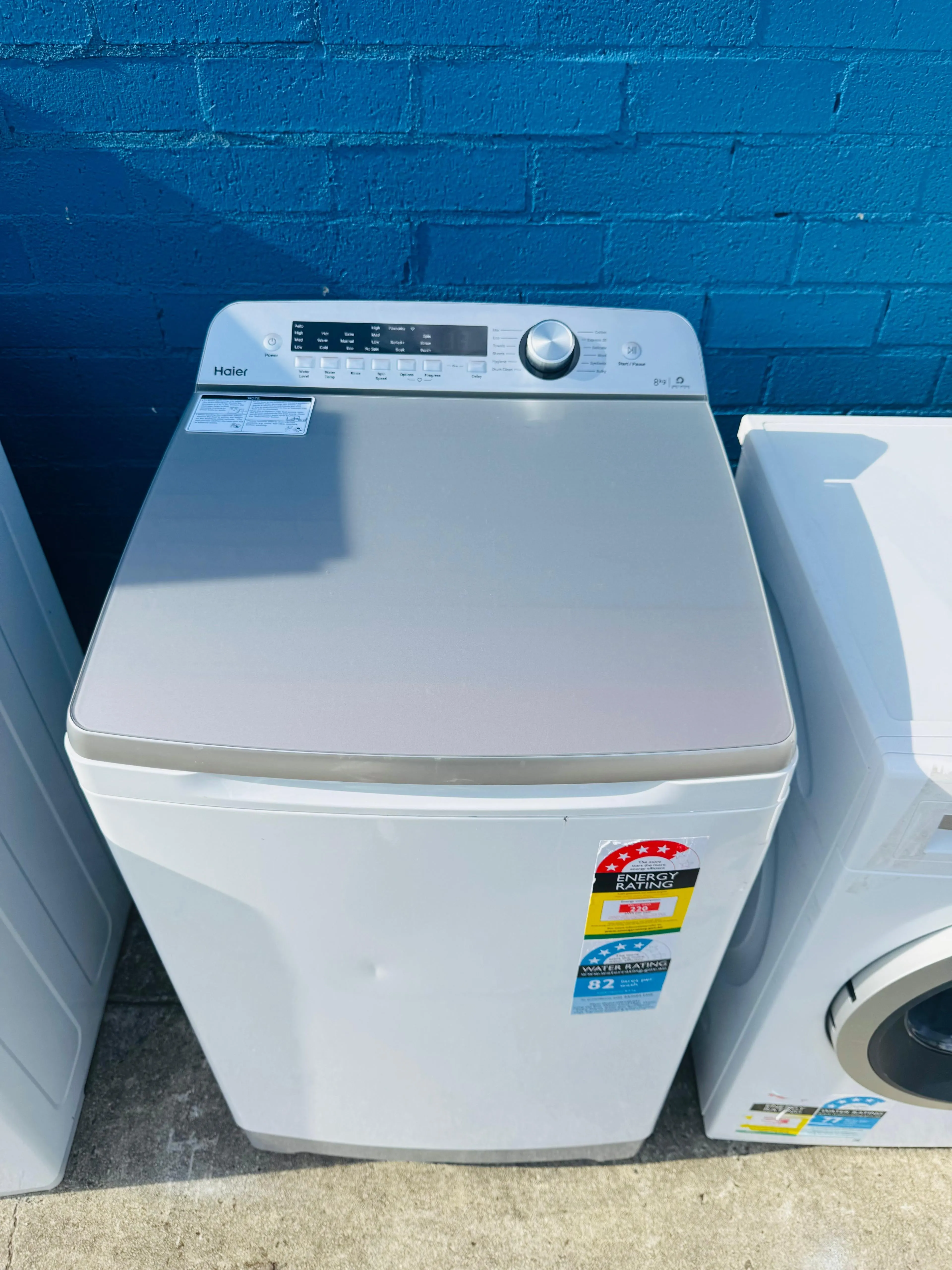**HAIER 8KGS TOP LOADER WASHING MACHINE**