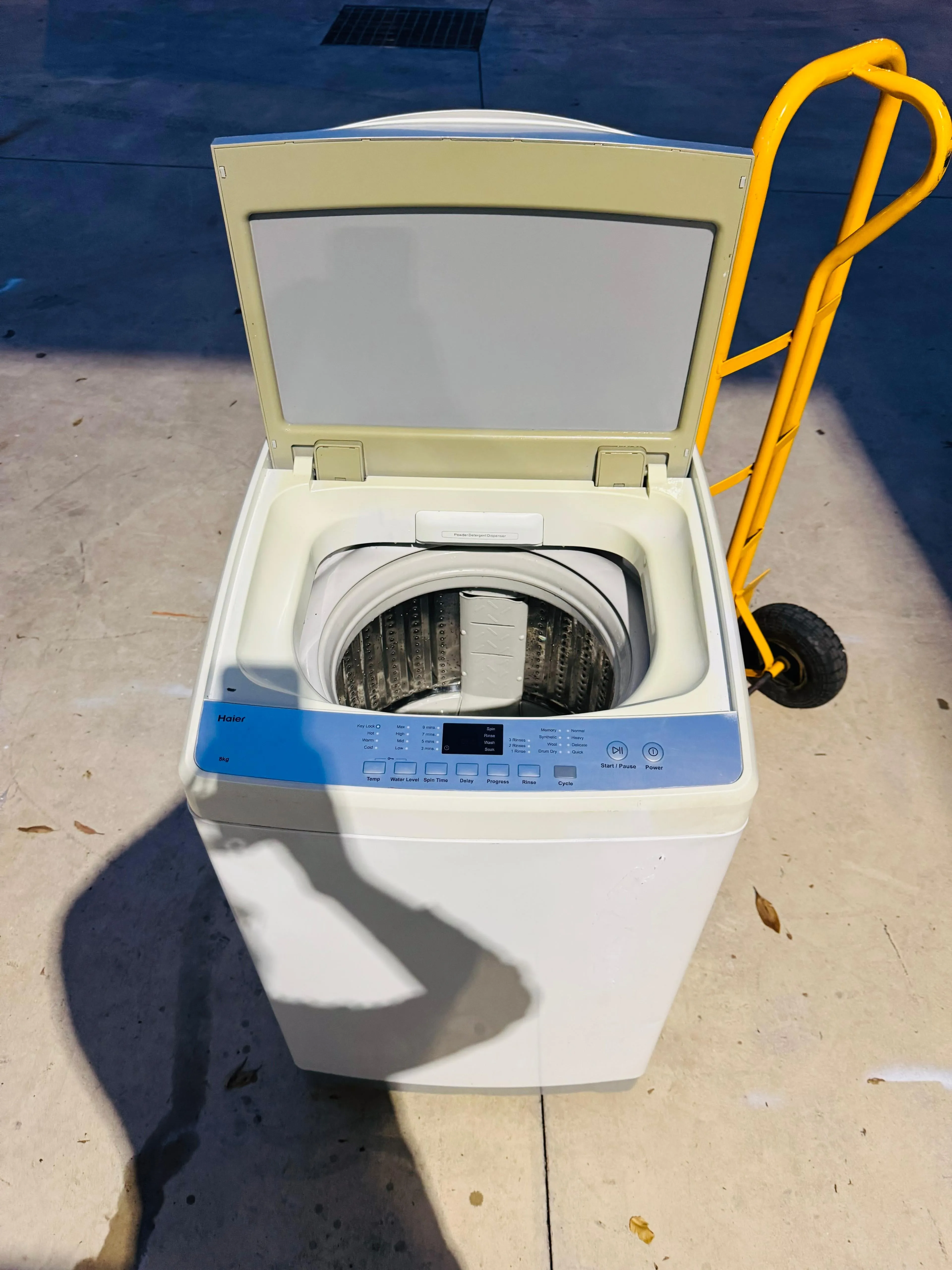 **HAIER 8KGS TOP LOADER WASHING MACHINE**