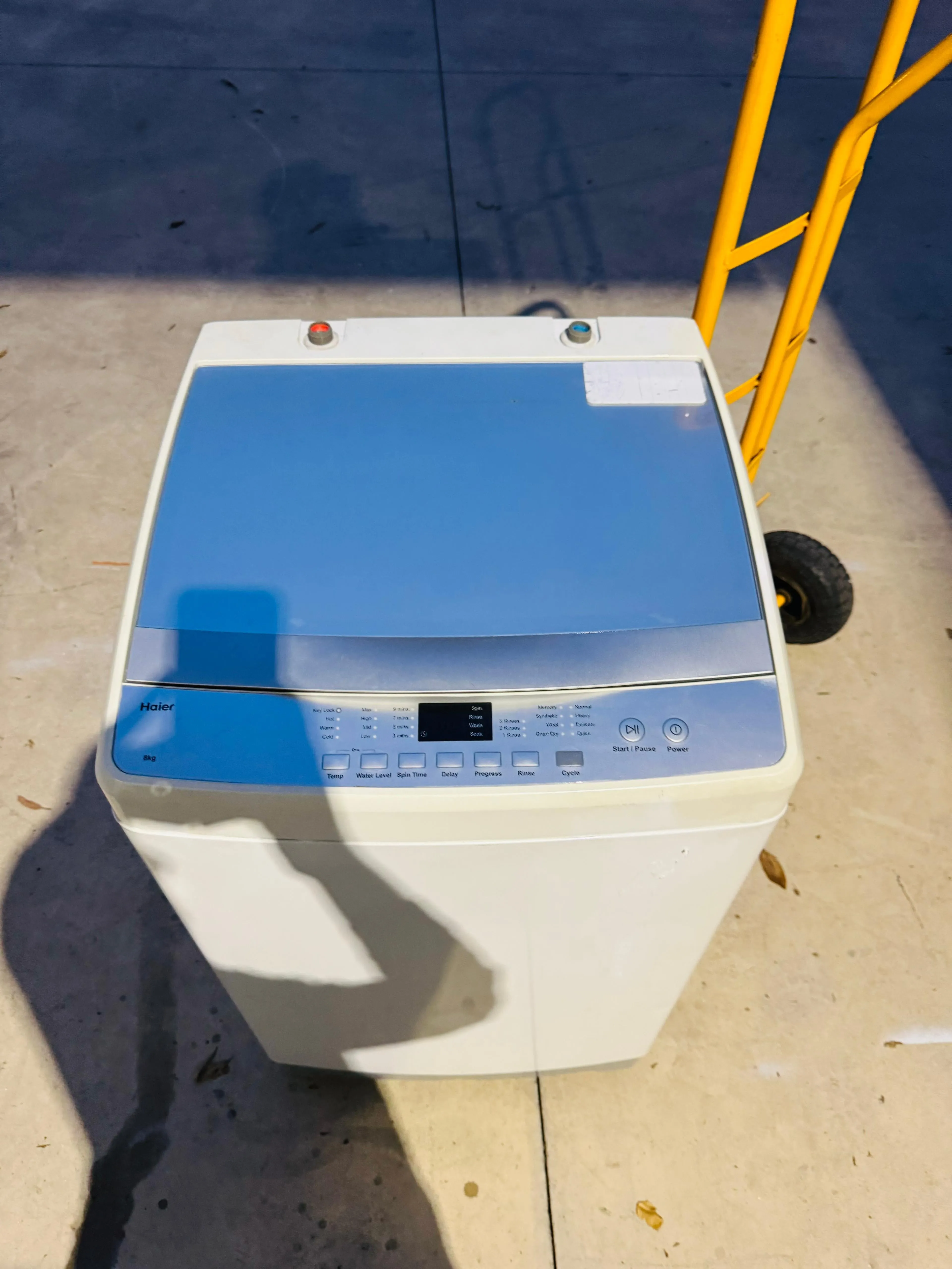 **HAIER 8KGS TOP LOADER WASHING MACHINE**