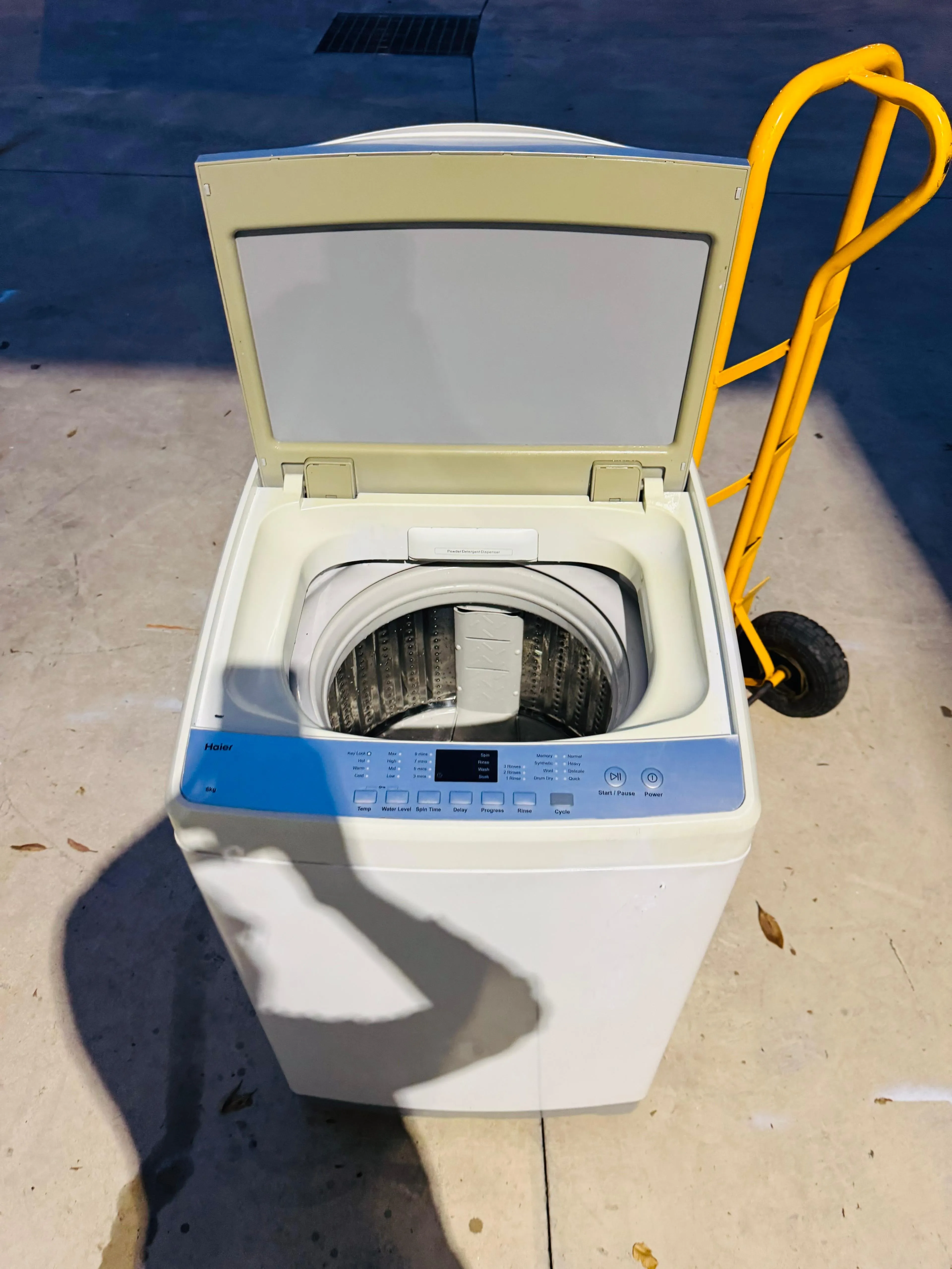 **HAIER 8KGS TOP LOADER WASHING MACHINE**