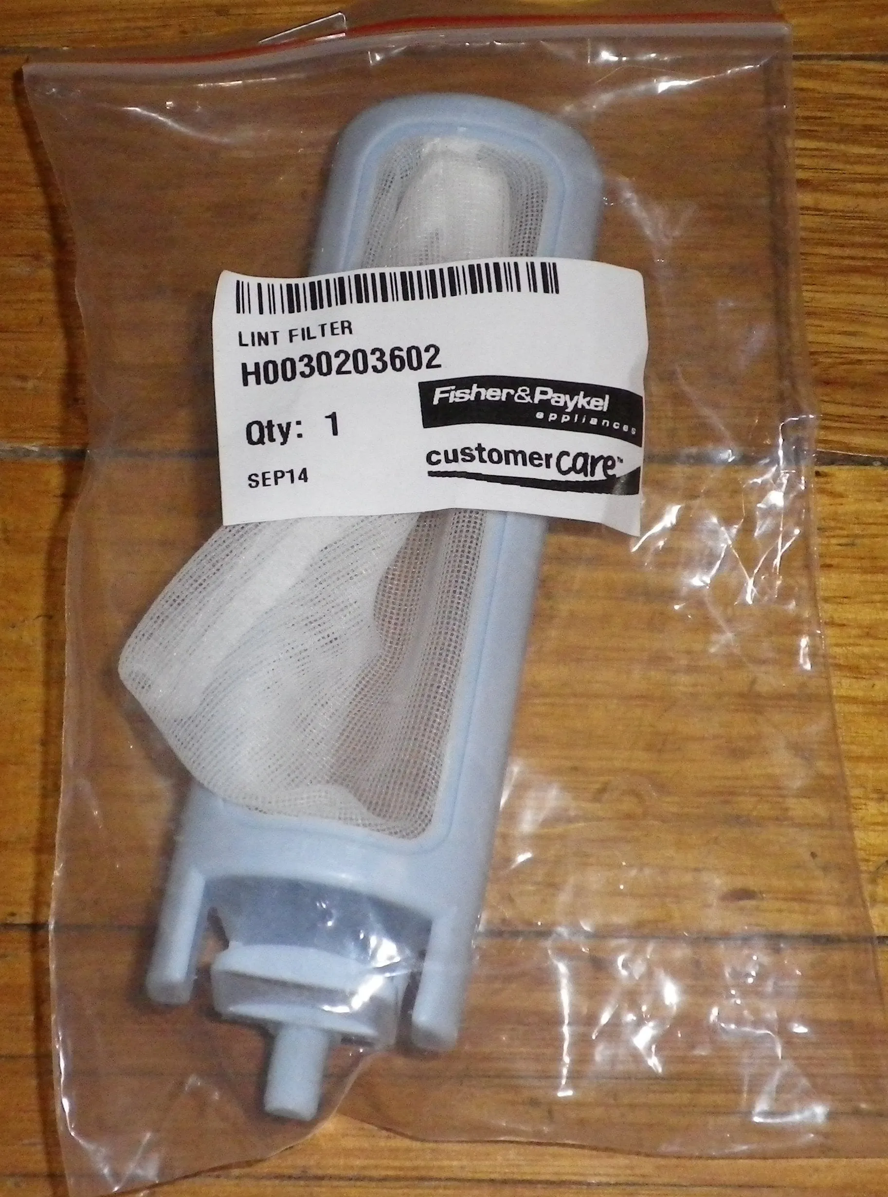 Haier, Fisher & Paykel Twin Tub Washing Machine Lint Filter - Part # H0030203602