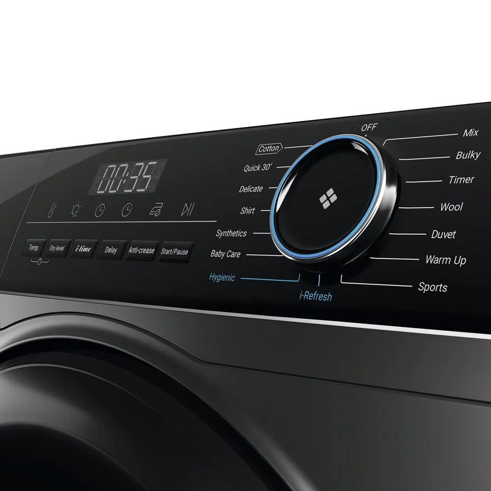 Haier HD90-A2939S-UK Graphite Heat Pump Tumble Dryer