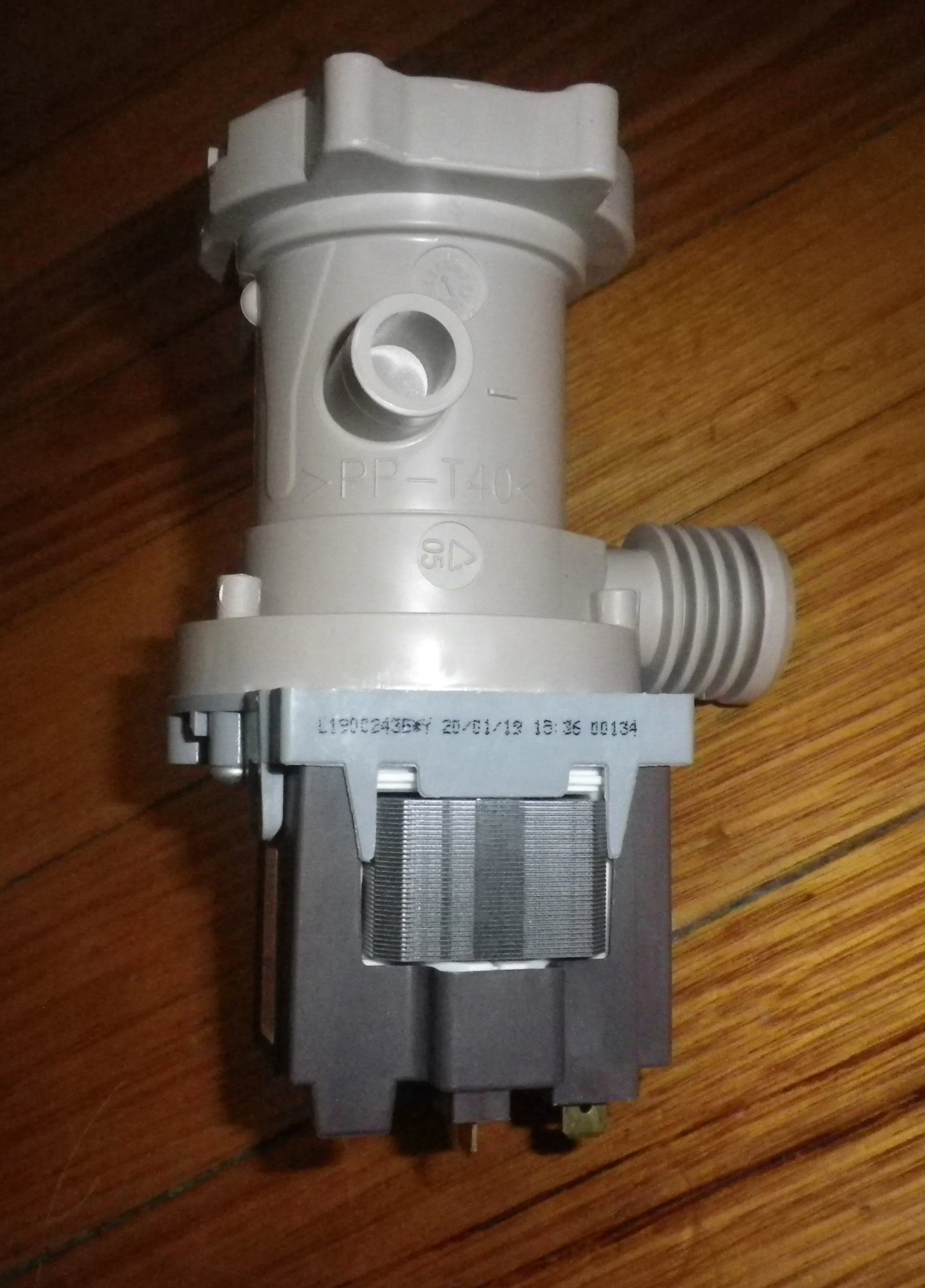 Haier WH7560J1 Front Loader Complete Pump Assembly - Part # H0022150033660401G