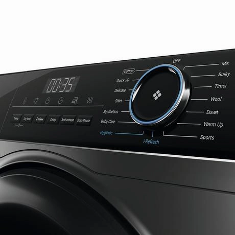 Haier HD90-A2939S-UK 9kg Heat Pump Tumble Dryer Graphite