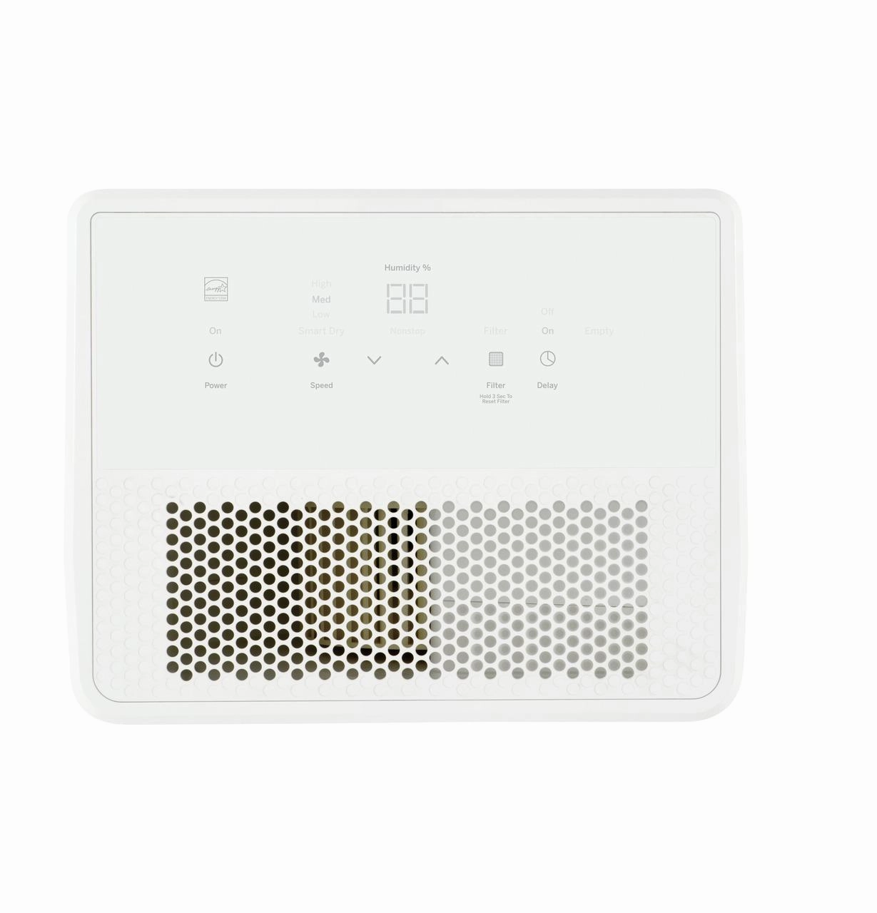 Haier QDHR20LZ Haier 20 Pint Energy Star Portable Dehumidifier With Smart Dry For Damp Spaces