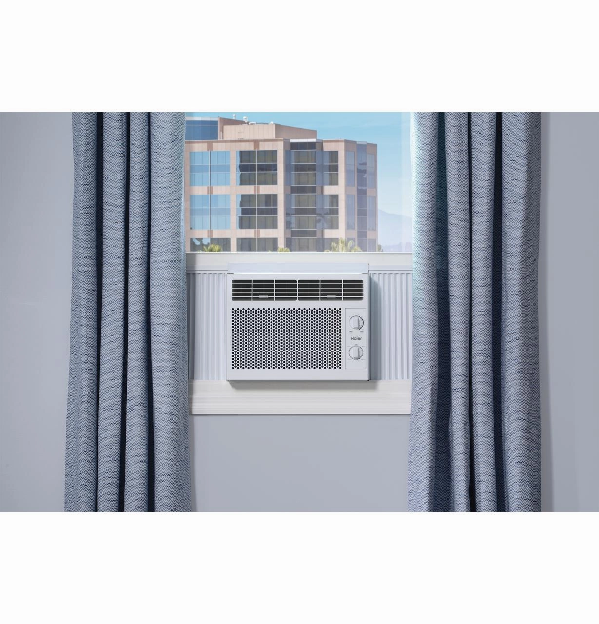 Haier QHEC05AC Haier 5,000 Btu Mechanical Window Air Conditioner For Small Rooms Up To 150 Sq Ft.