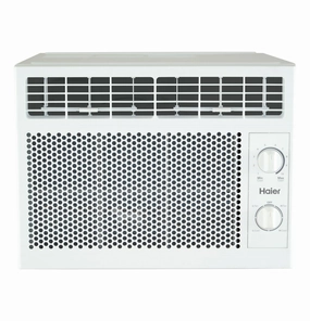 Haier QHEC05AC Haier 5,000 Btu Mechanical Window Air Conditioner For Small Rooms Up To 150 Sq Ft.