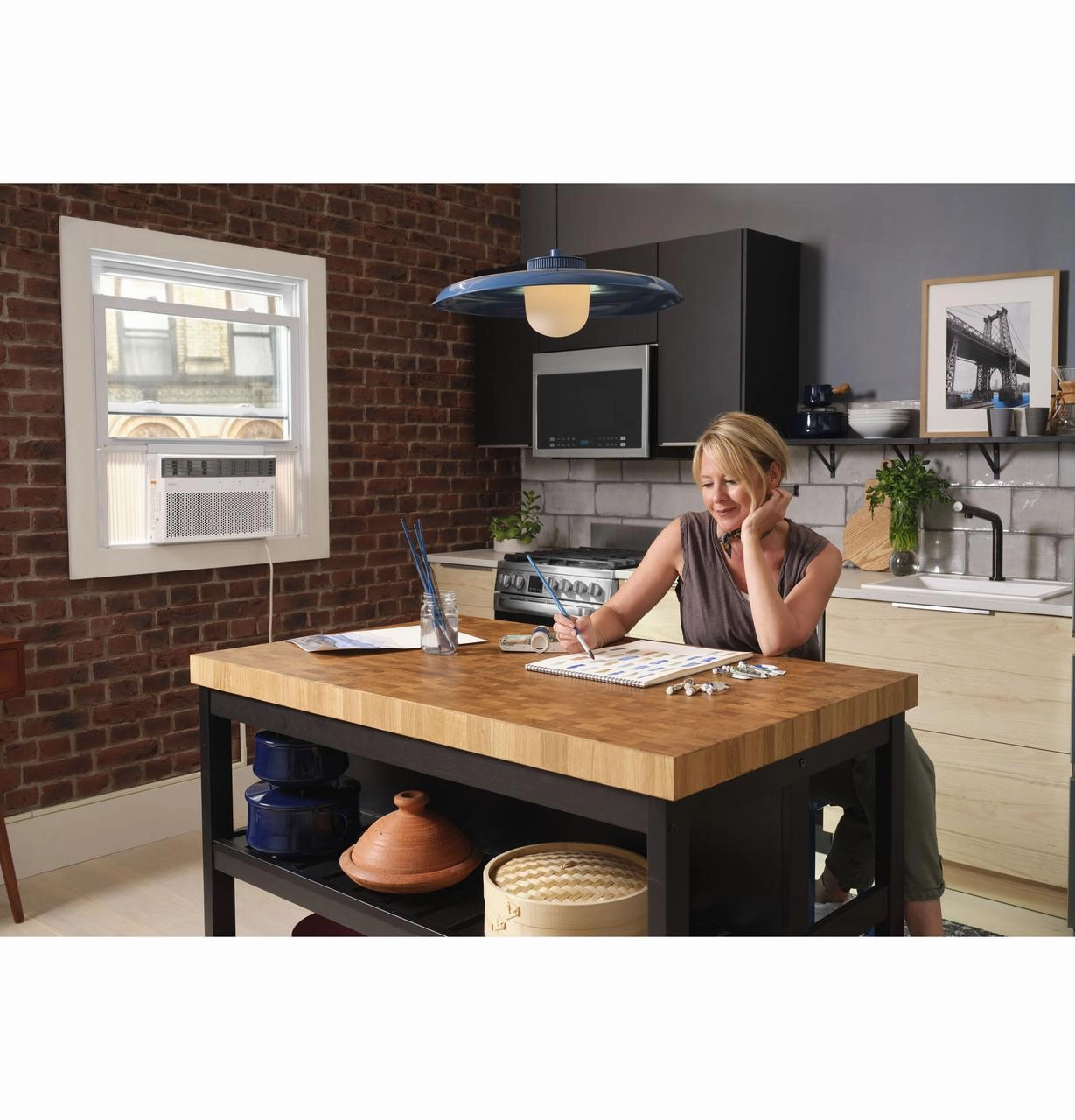 Haier QHEK12AC Haier 12,000 Btu Smart Electronic Window Air Conditioner For Large Rooms Up To 550 Sq. Ft.