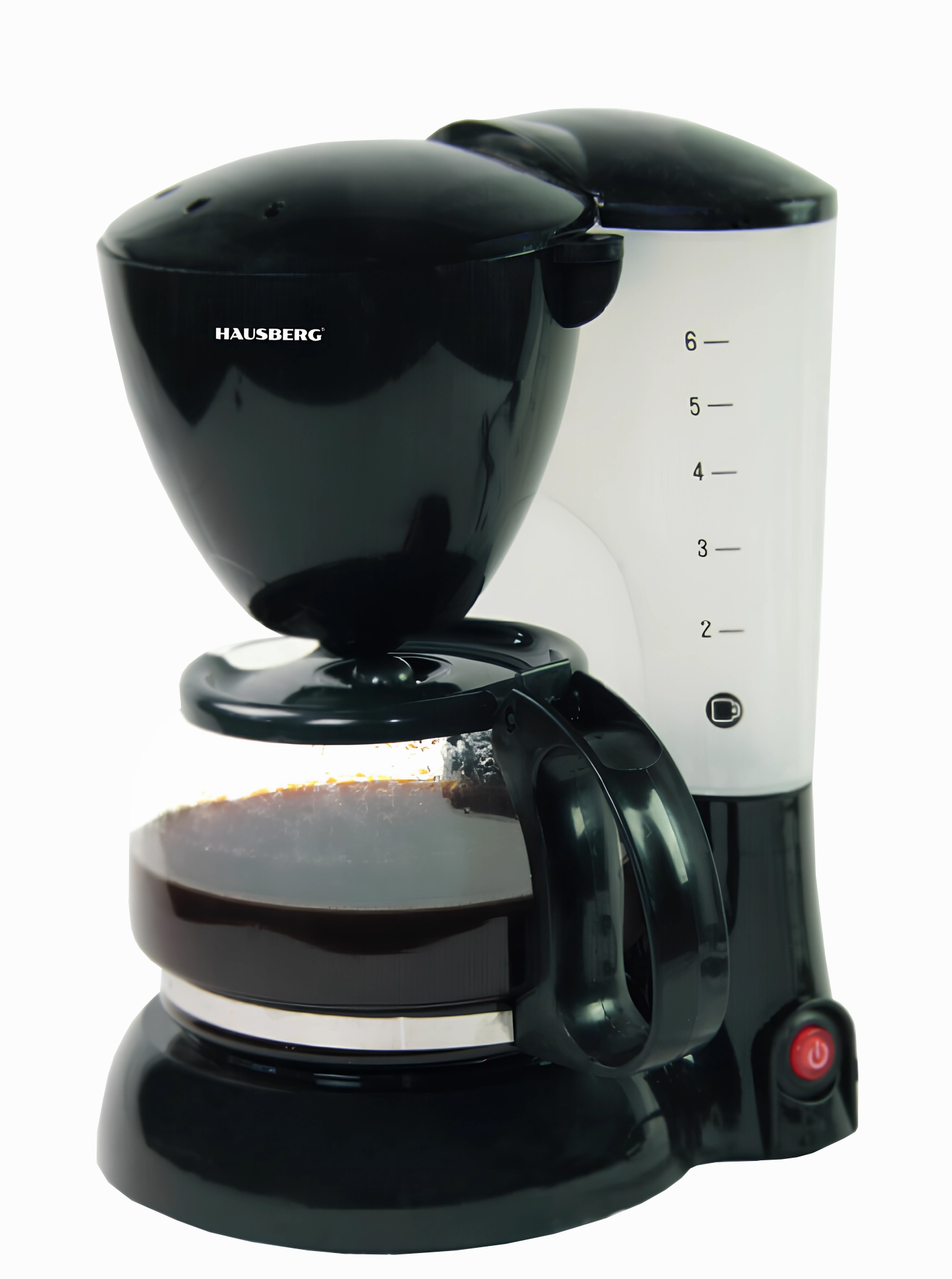 Hausberg ELECTRIC COFFEE MAKER | 6 cups (650ml) Capacity