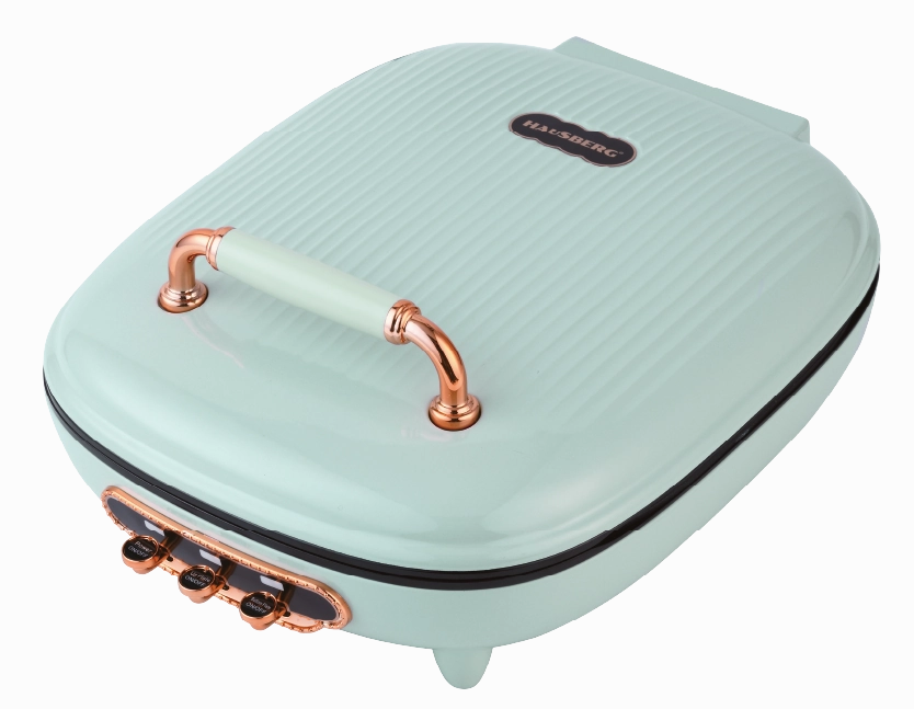 Hausberg ELECTRIC PIZZA AND GRILL MAKER | Non-stick coating plate