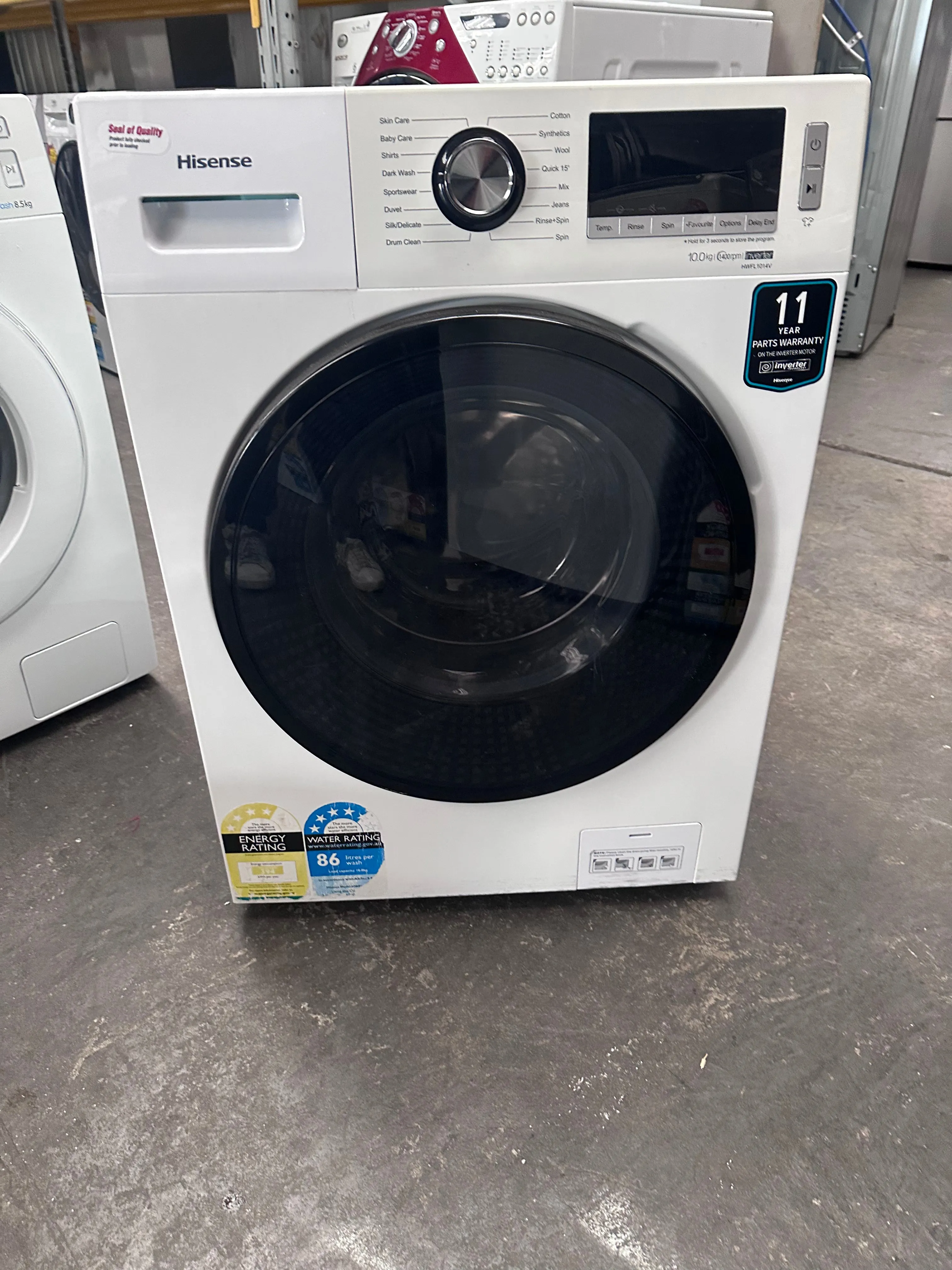 Hisense 10kg Front Loader [Refurbished]
