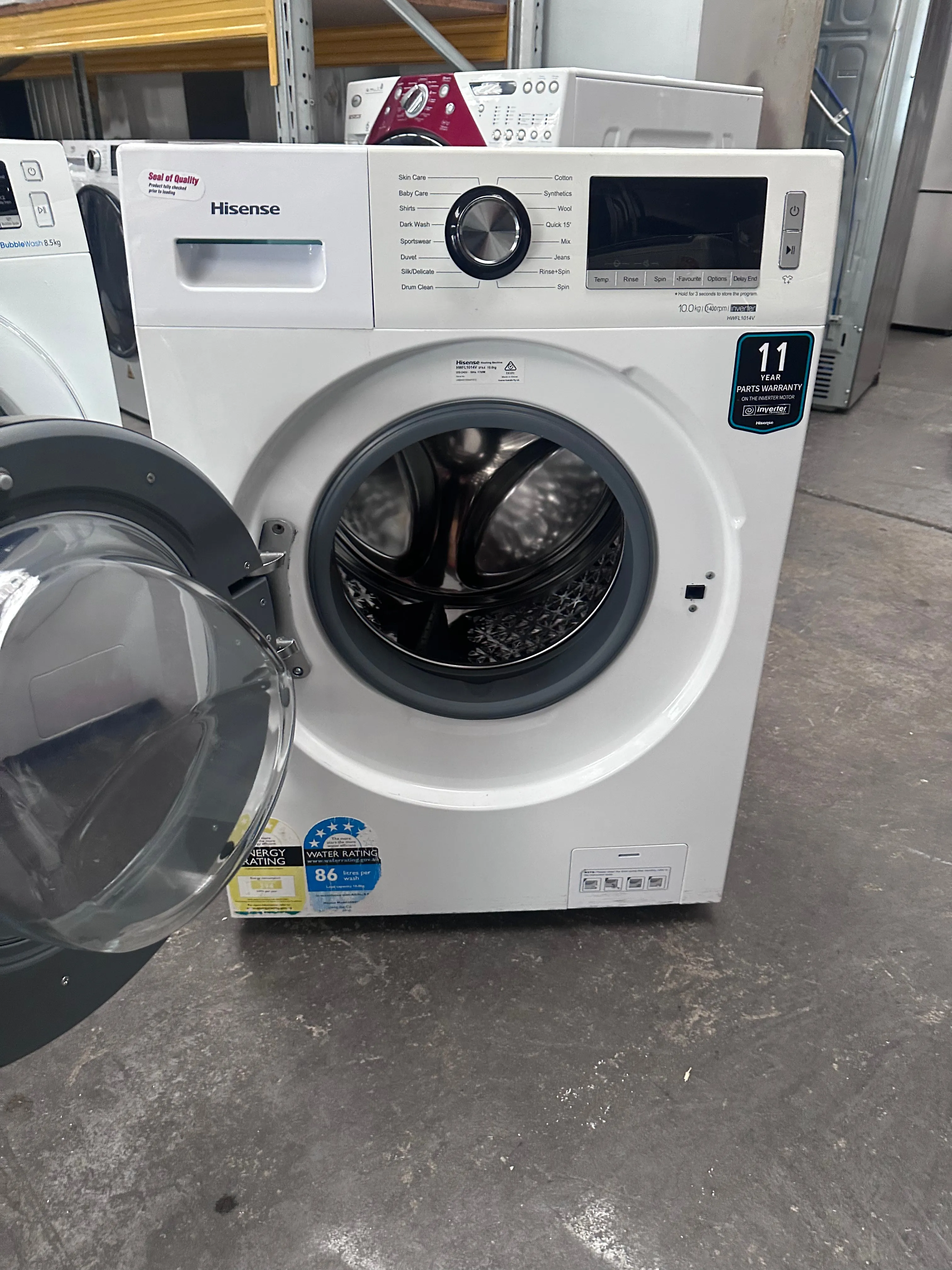 Hisense 10kg Front Loader [Refurbished]