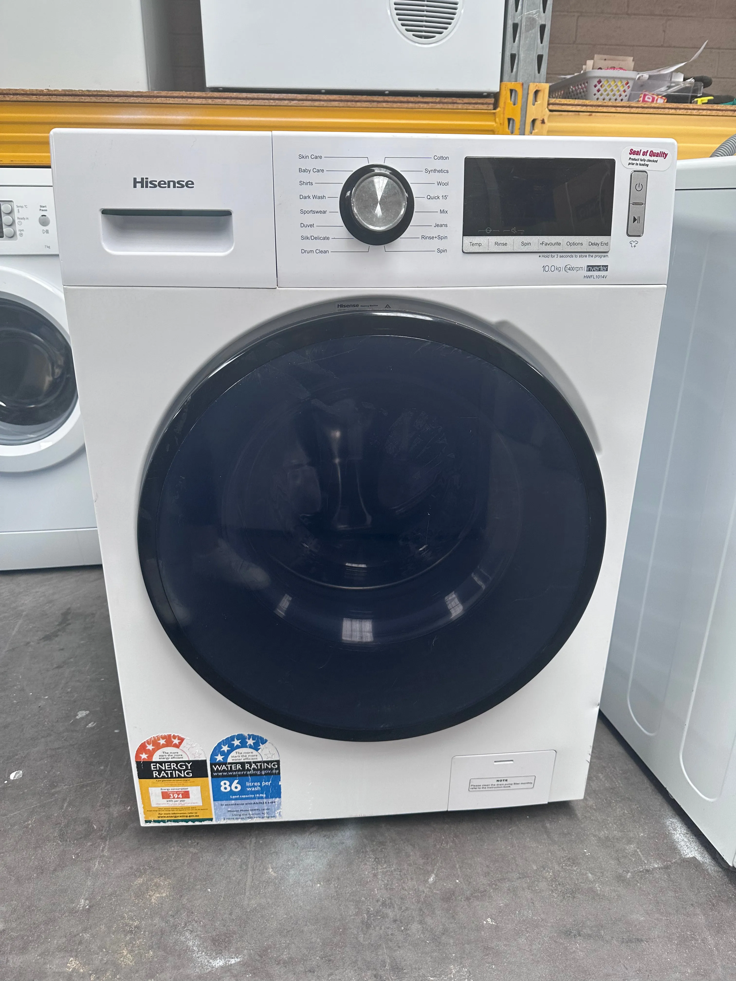 Hisense 10kg Front Loader [Refurbished]