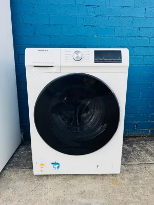 **HISENSE 8.5KGS FRONT LOADER WASHING MACHINE**
