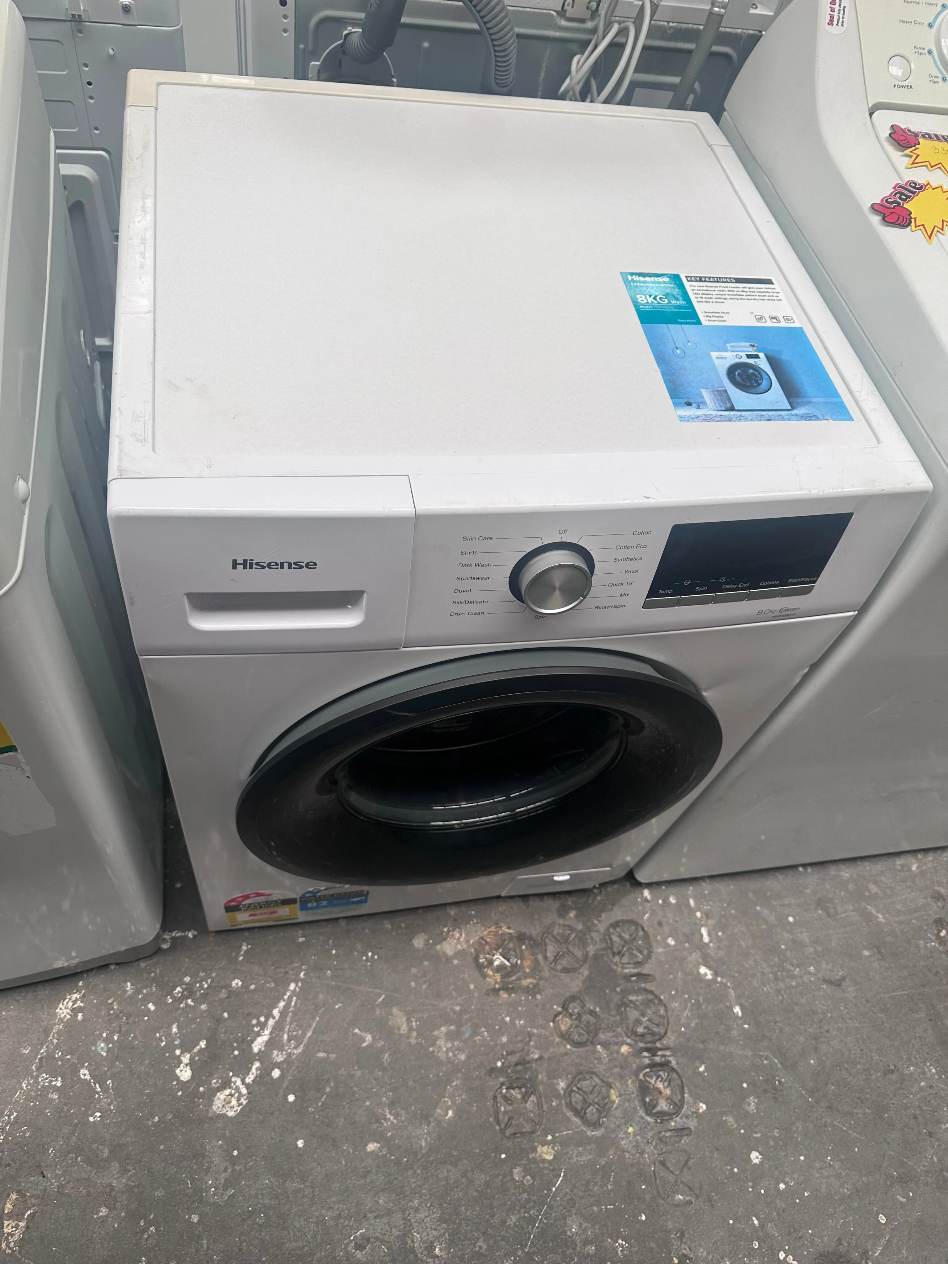 Hisense 8kg Front Loader [Refurbished]