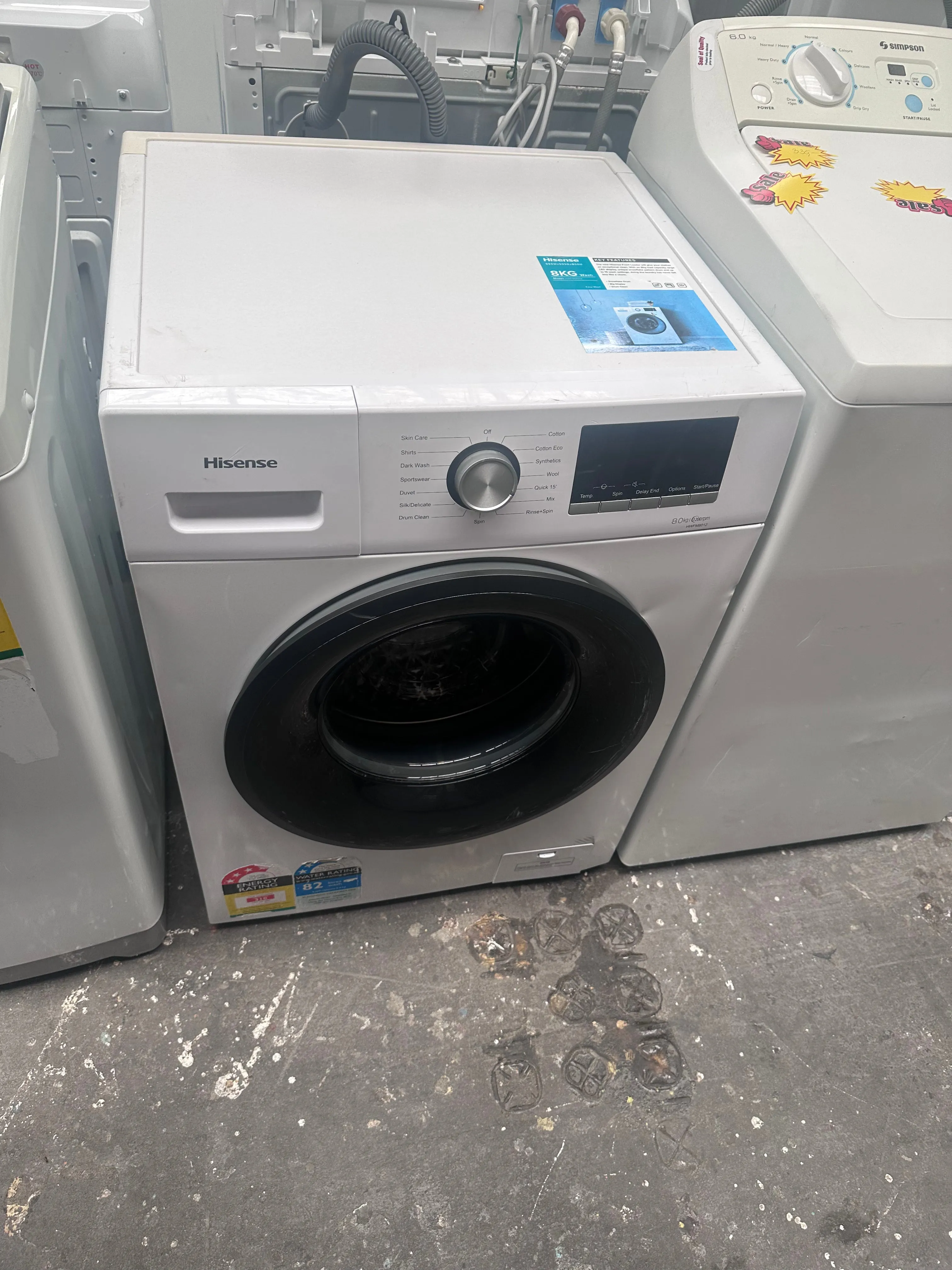Hisense 8kg Front Loader [Refurbished]