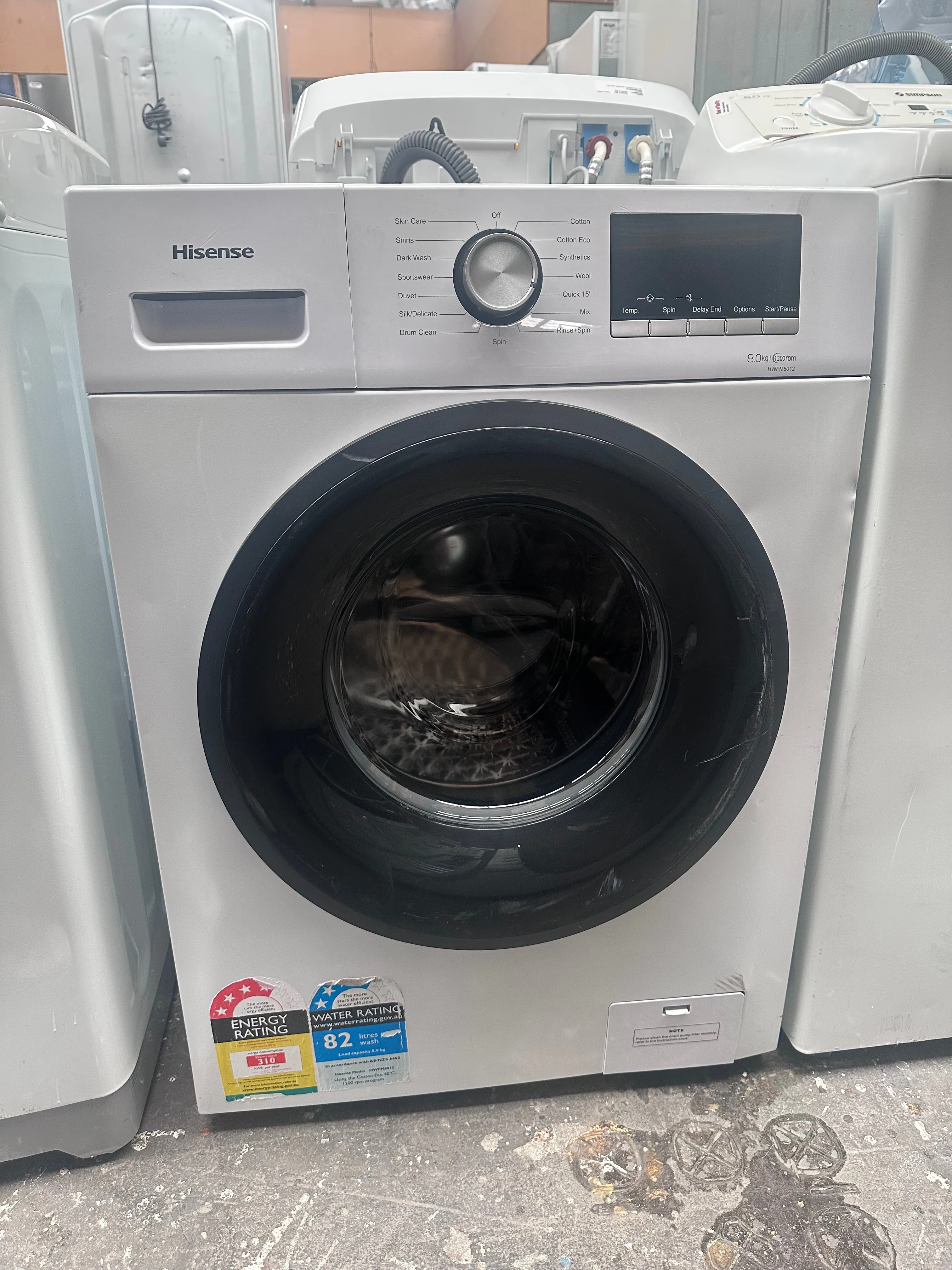 Hisense 8kg Front Loader [Refurbished]