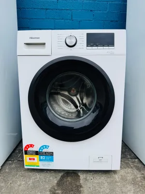 **HISENSE 8KGS FRONT LOADER WASHING MACHINE**